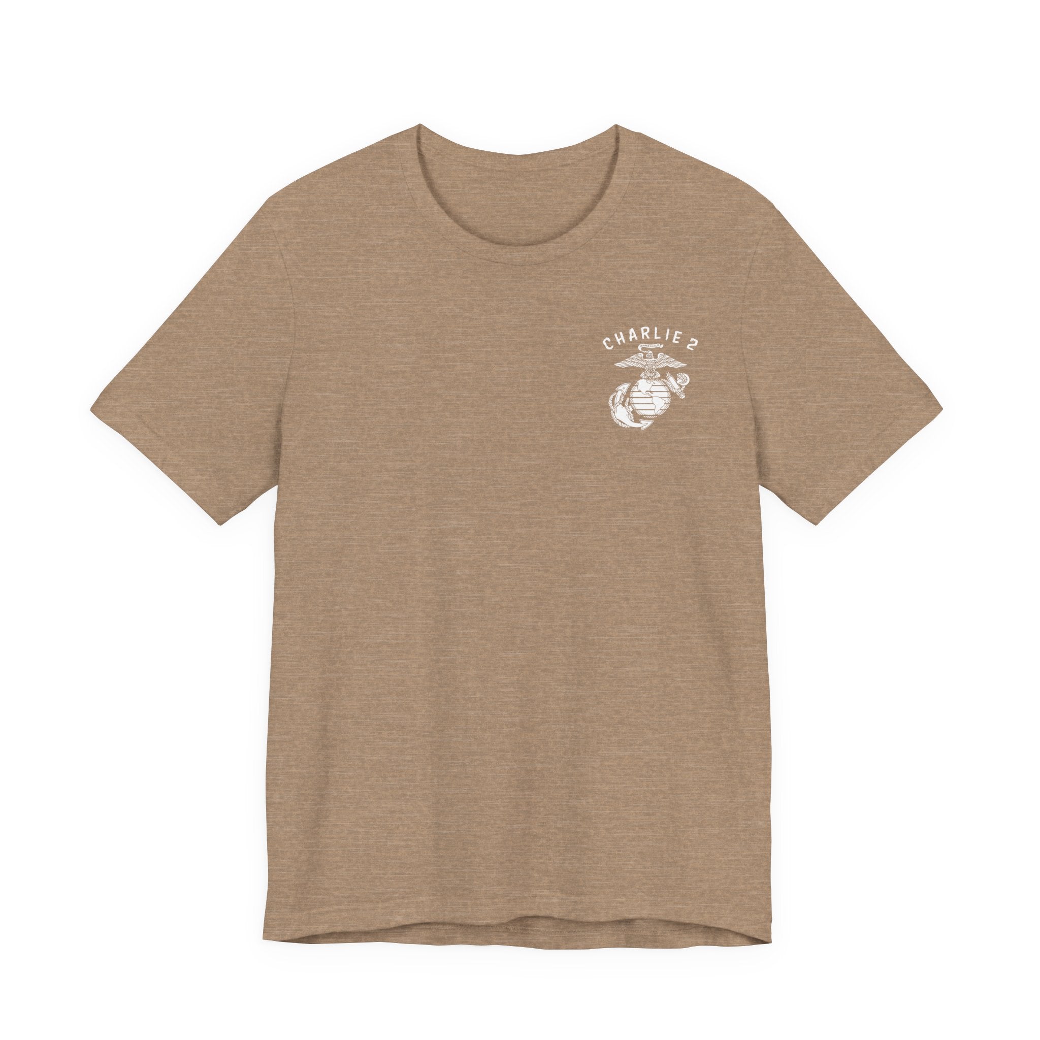 Charlie 2 Ronin (white logo) - Bella Canva soft cotton bled.