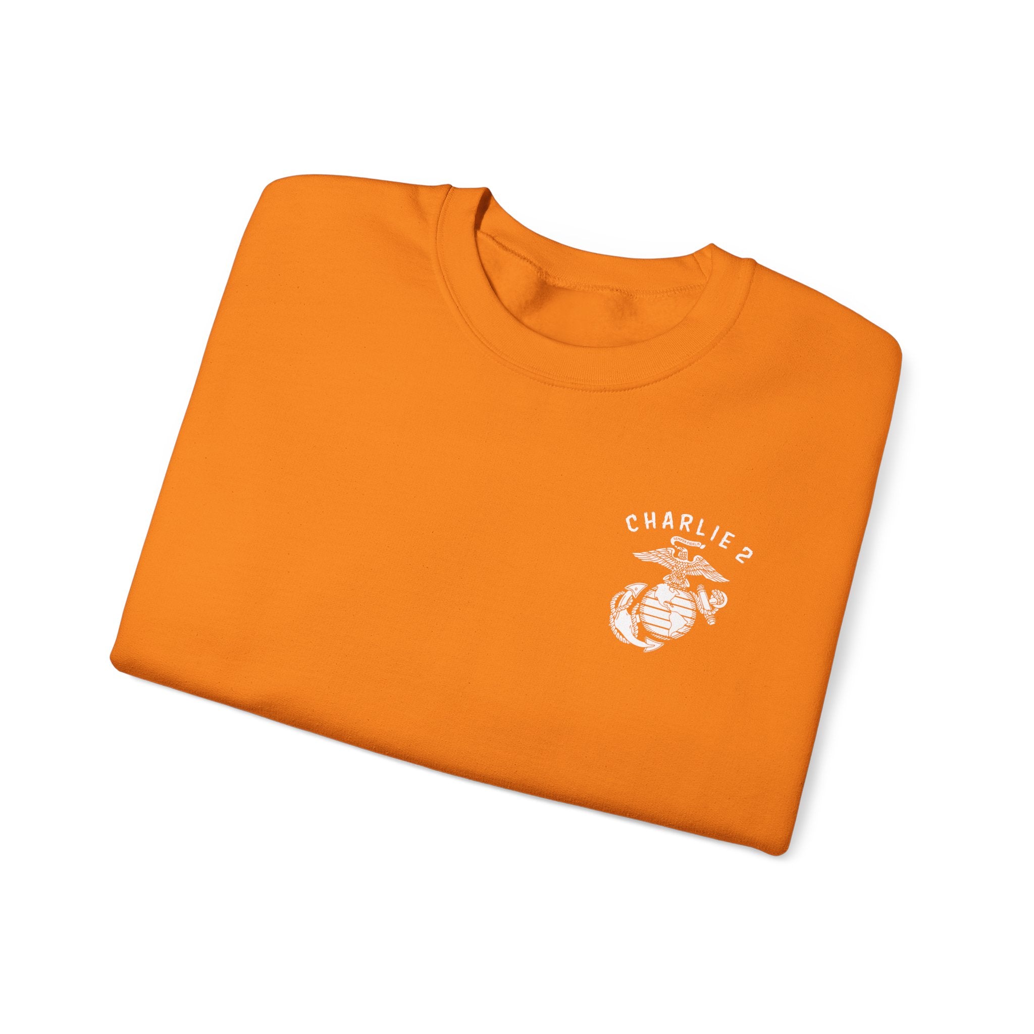 Charlie 2 Ronin (white Logo) - Gildan Unisex Heavy Blend™ Crewneck Sweatshirt
