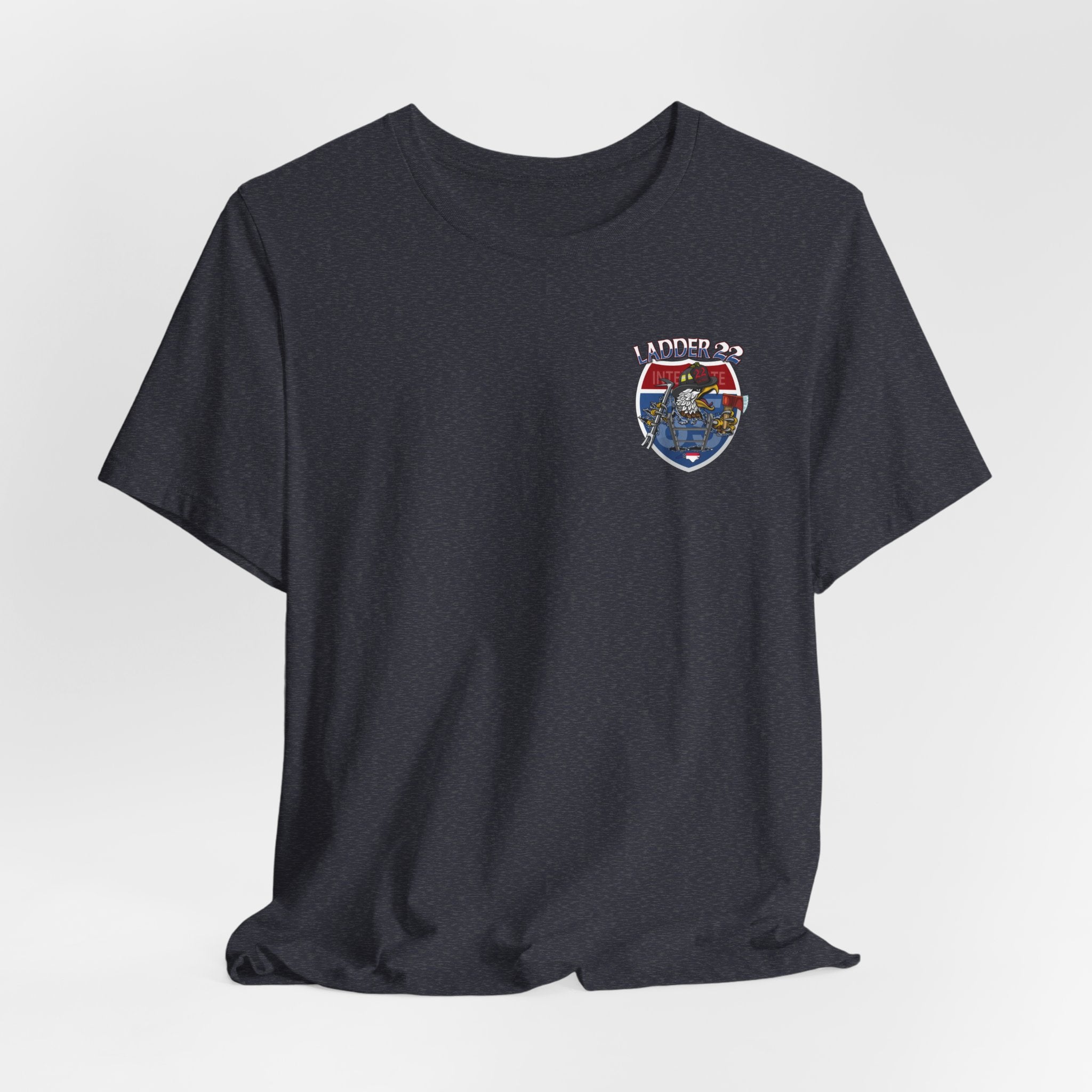 Thomasville Fire NC Ladder 22  - Bella+Canvas Soft Unisex Tee