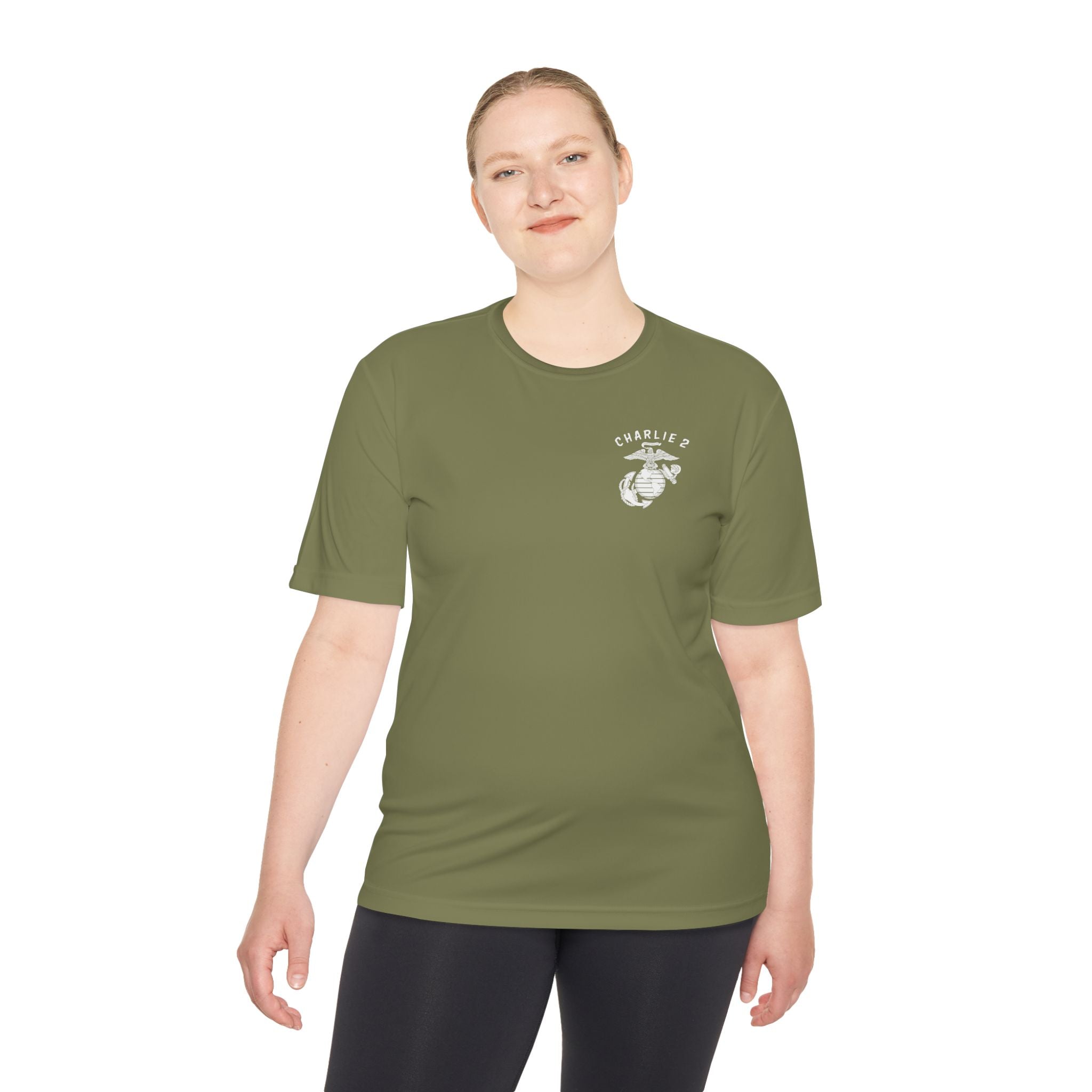 Charlie 2 Ronin (white logo) - Unisex Moisture Wicking Tee