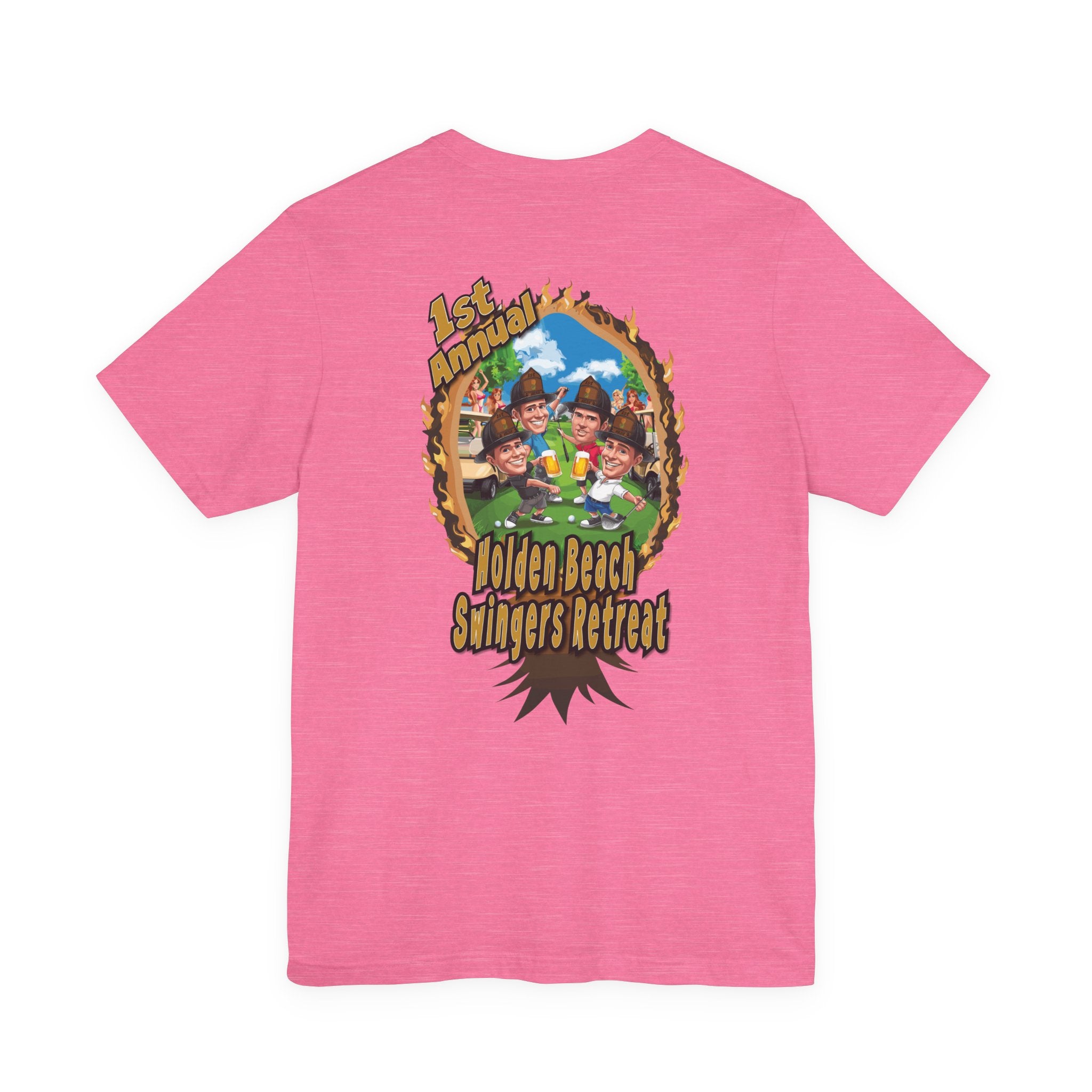 Holden Beach Swingers Retreat- Bella+Canvas Soft Unisex Tee