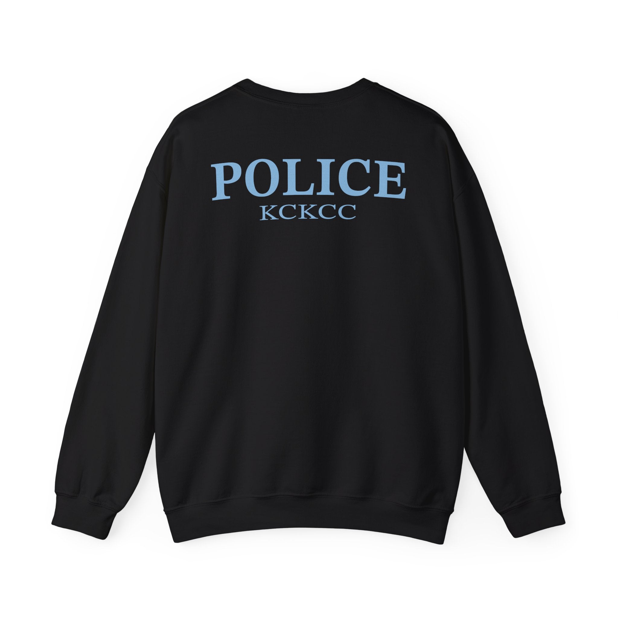 Kansas City College Police Blue Patch - Unisex Heavy Blend™ Crewneck Sweatshirt