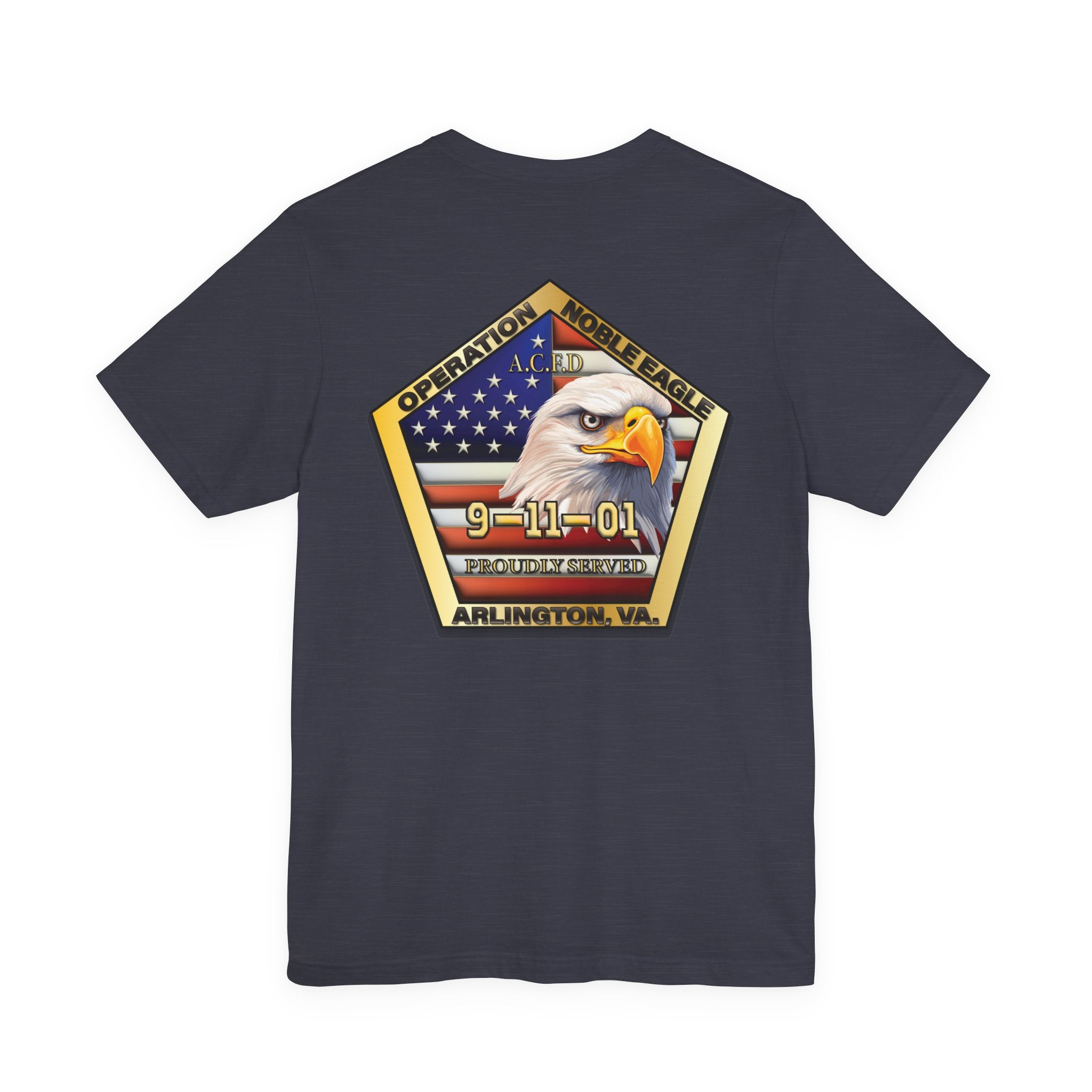 Arlington Badge/Noble Eagle - Bella+Canvas Soft Unisex Tee