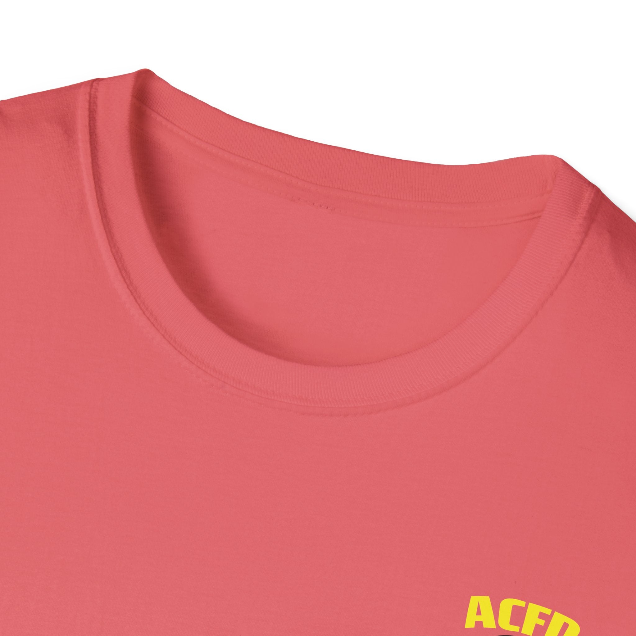 Station 9 Taz Front / Officer Rescue 9 back - Gildan Soft Cotton Softstyle T-Shirt