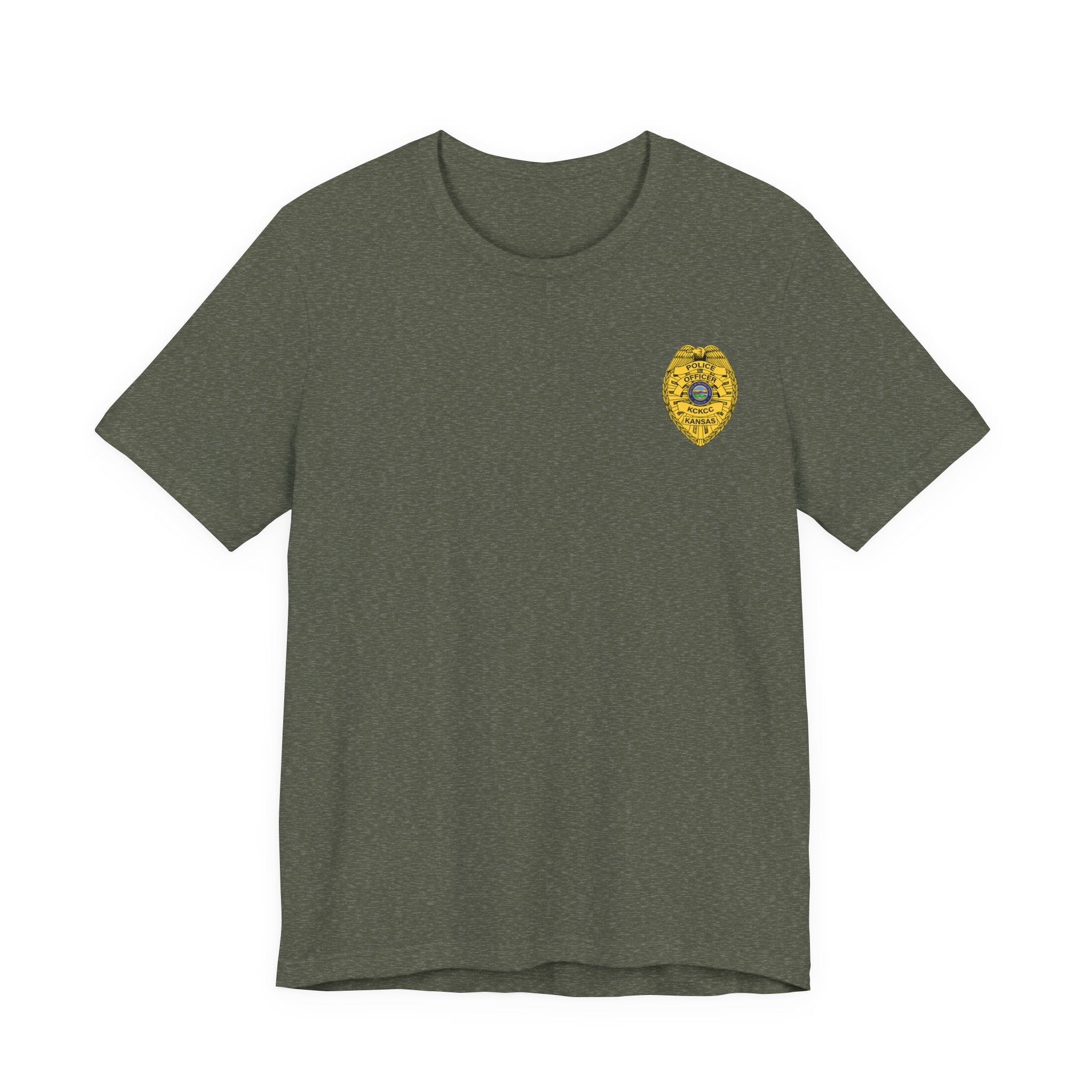 KCKCC Police Officer Shirt - Unisex Jersey Short Sleeve Tee