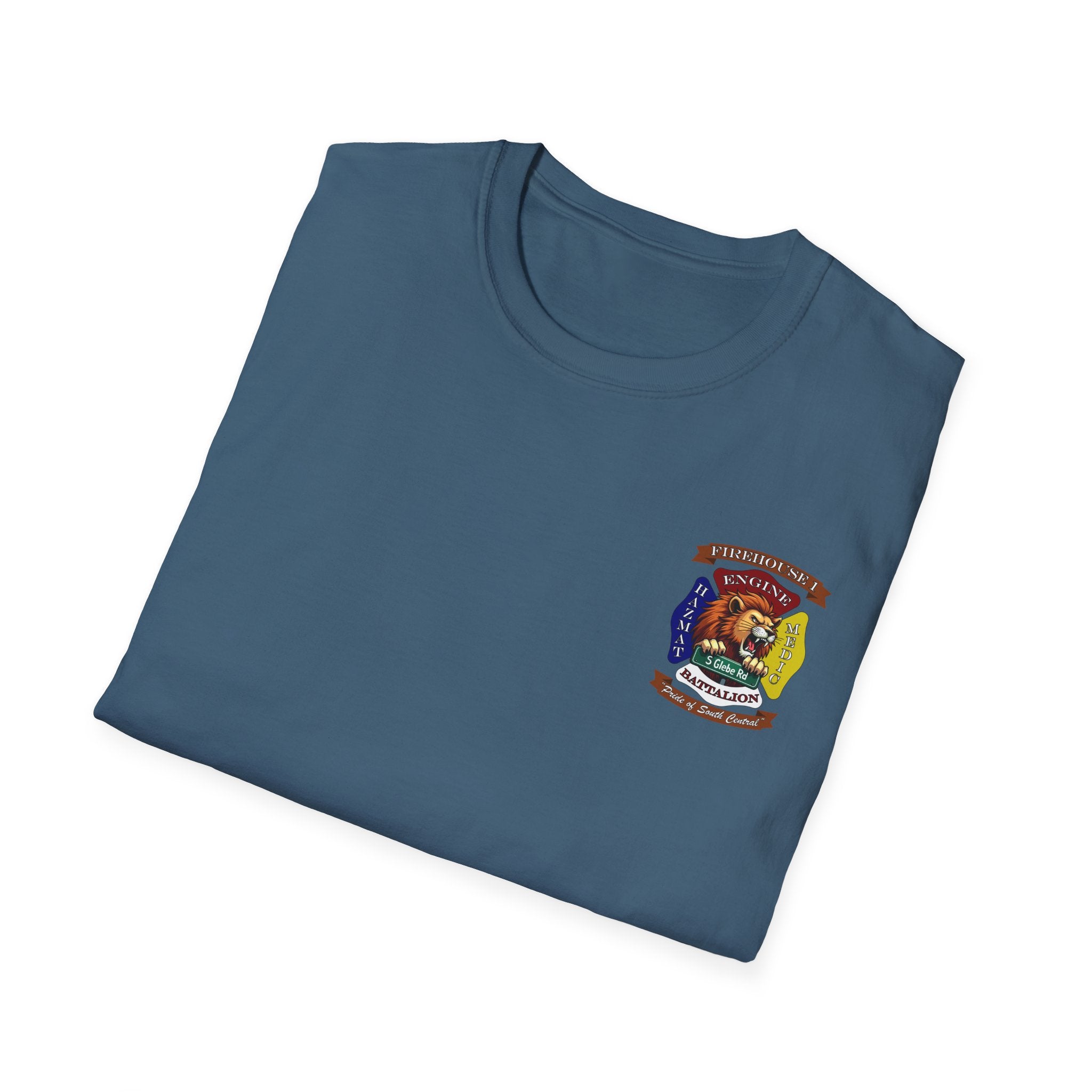 "South Central" Station 1 (version 1) - Gildan Soft Cotton Softstyle T-Shirt