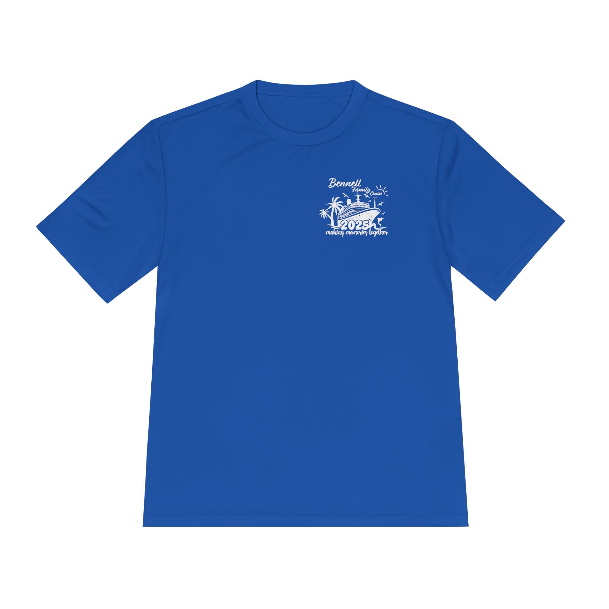 Bennet Family Cruise White Text- Unisex Moisture Wicking Tee