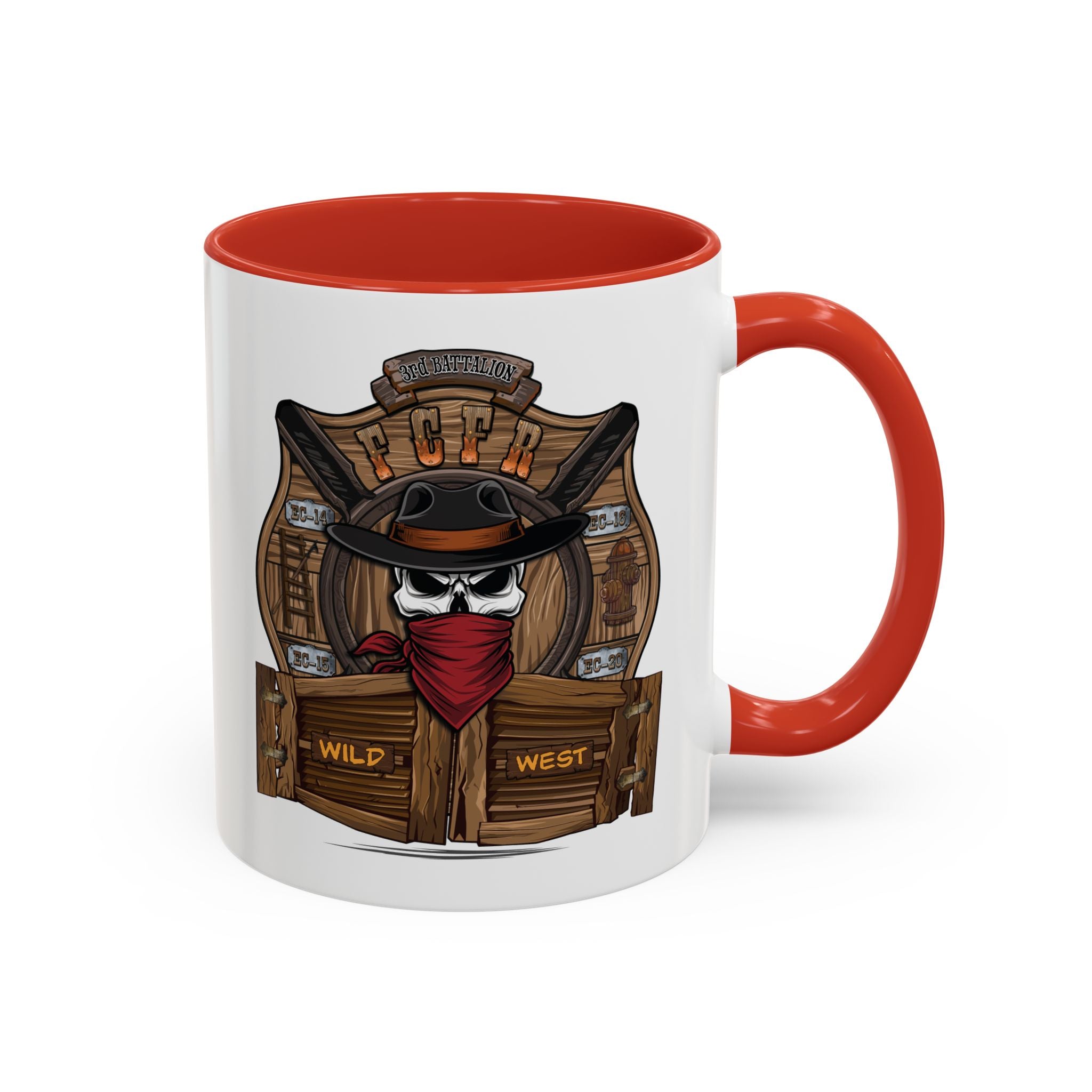 Frederick County VA Fire - Accent Coffee Mug (11oz)