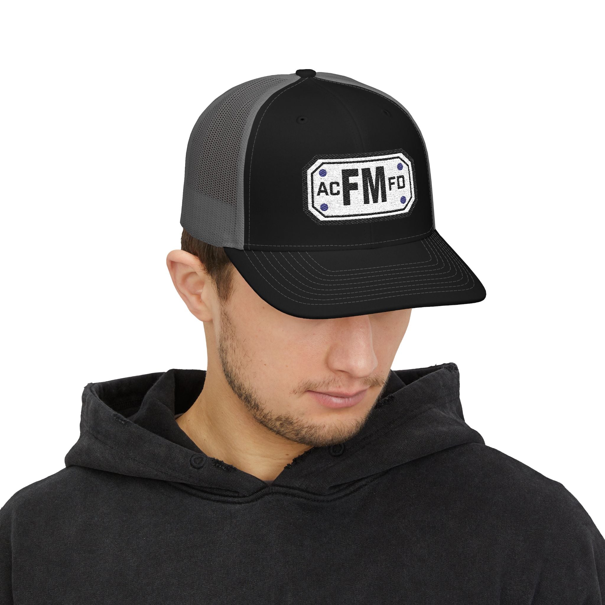 Arlington Fire Marshal - Snapback Trucker (Richardson 112 Style Hat)