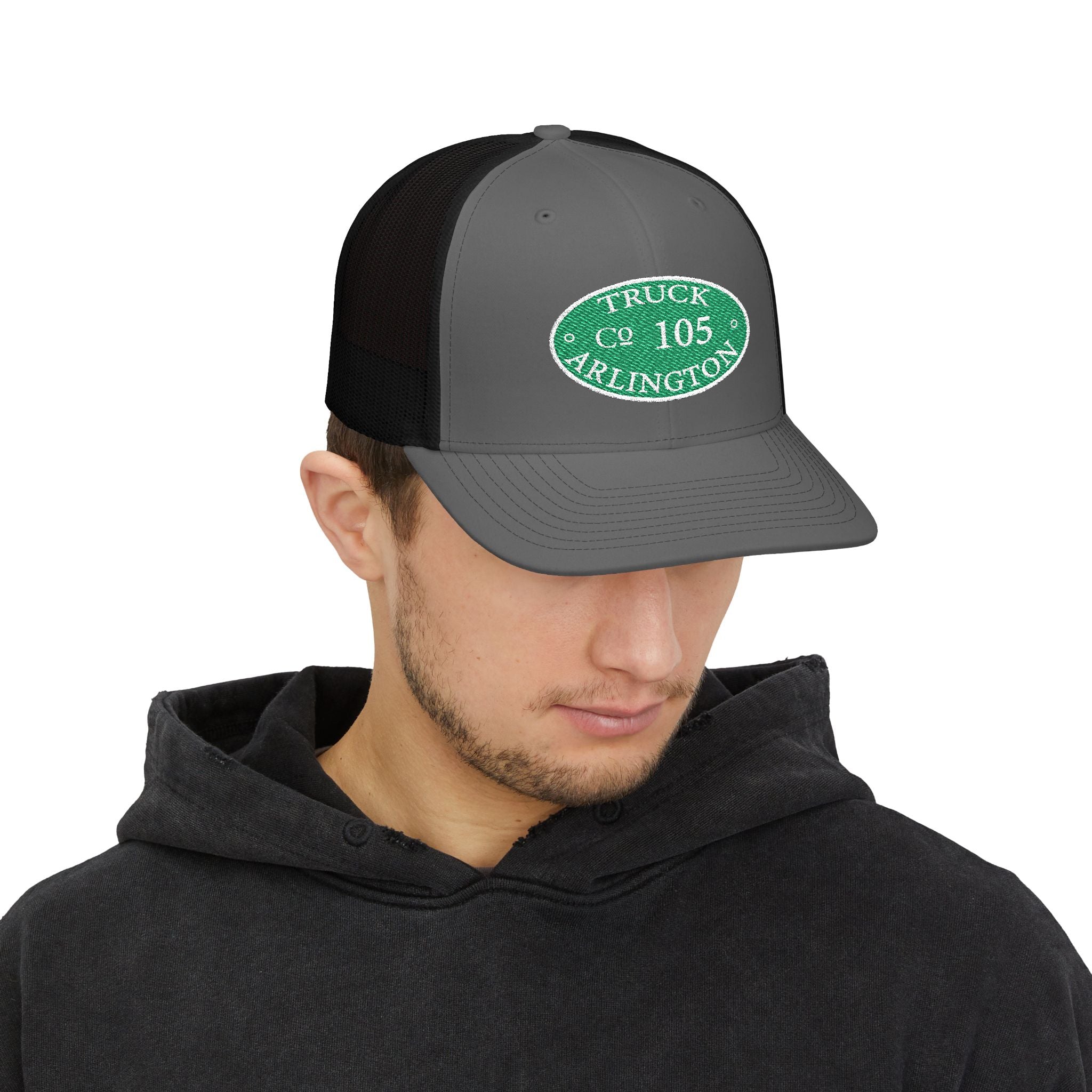 Arlington Truck 5 Circle Patch - (Richardson 112 Style Hat) Snapback Trucker