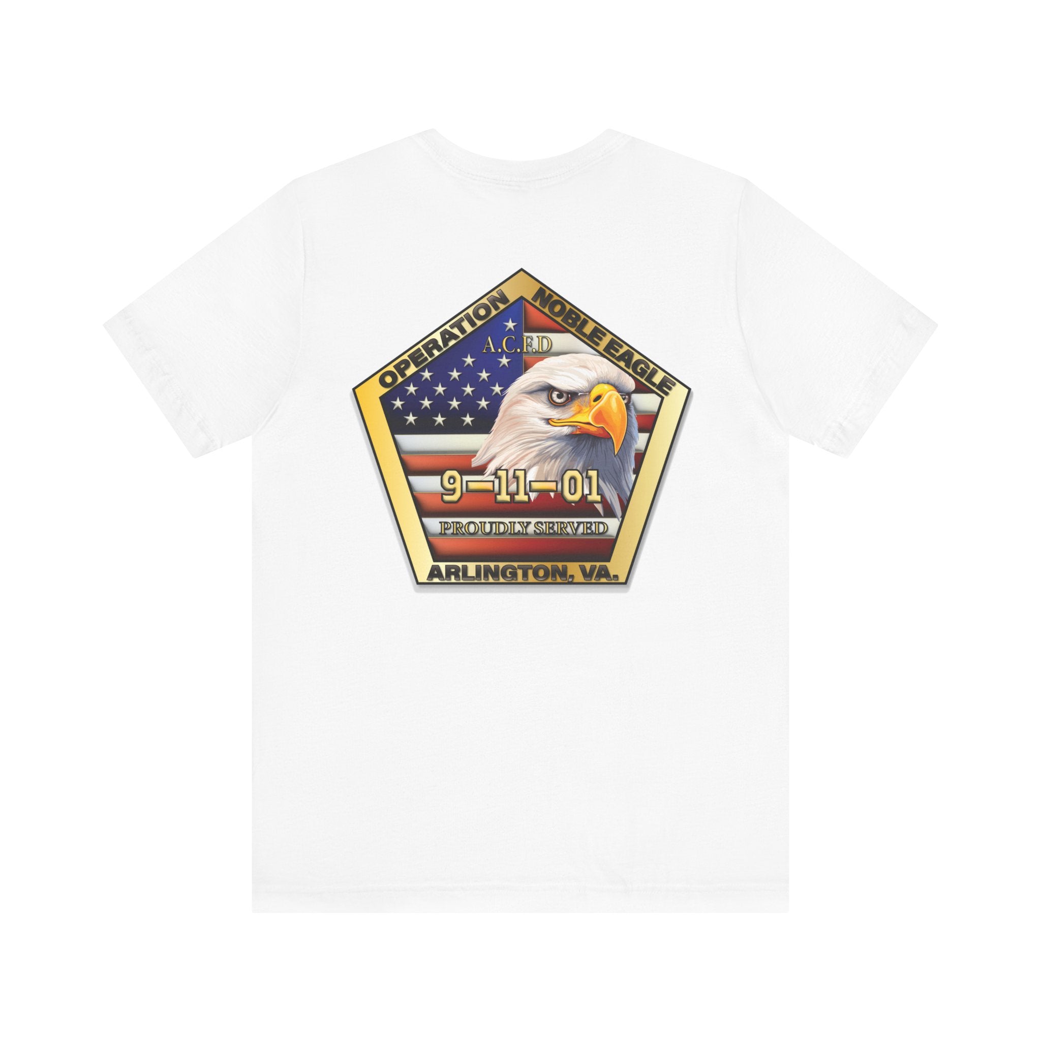 Operation Noble Eagle/Old Arlington Patch - Bella+Canvas Soft Unisex Tee