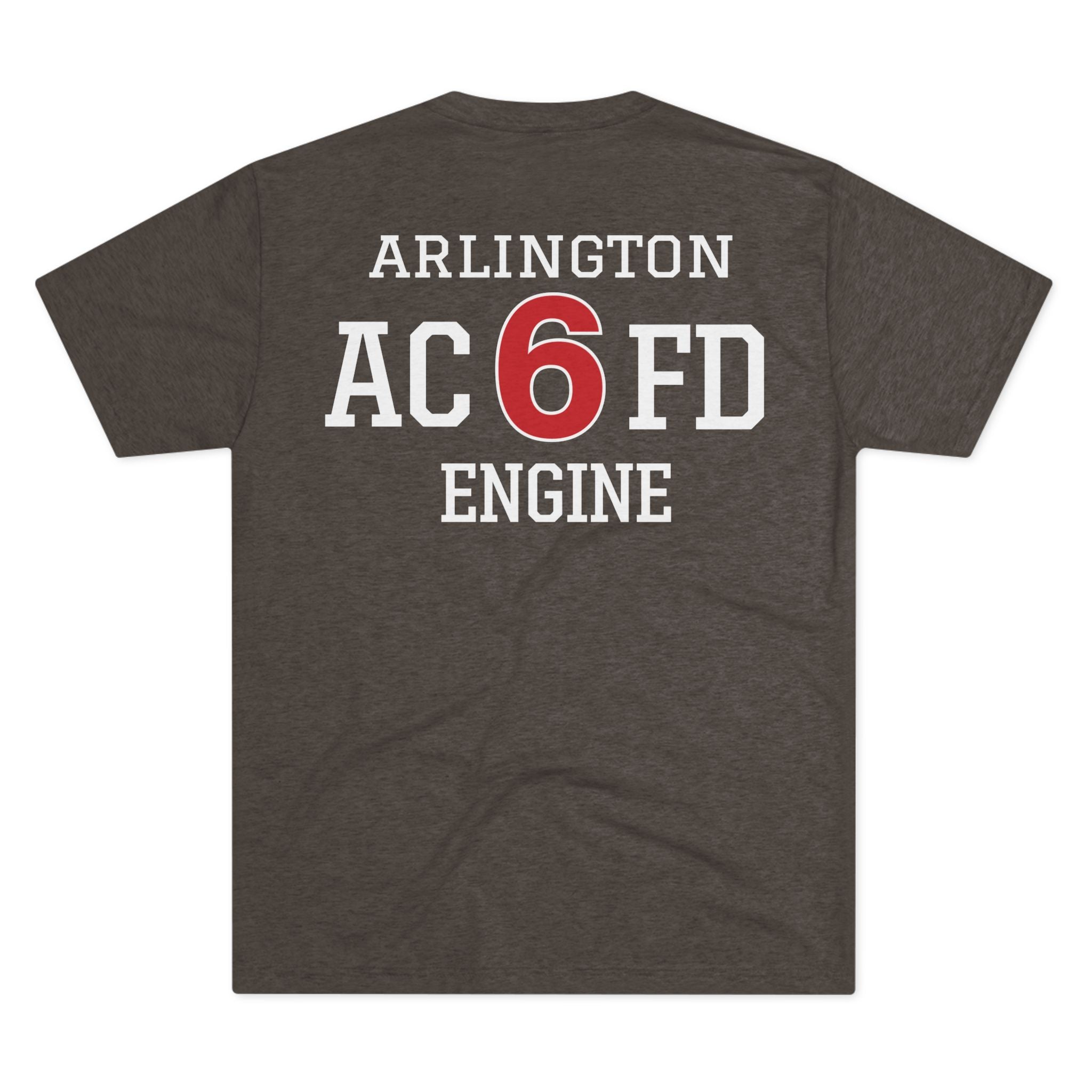 Engine 6 Arlington - NextLevel Tri-Blend Crew Tee