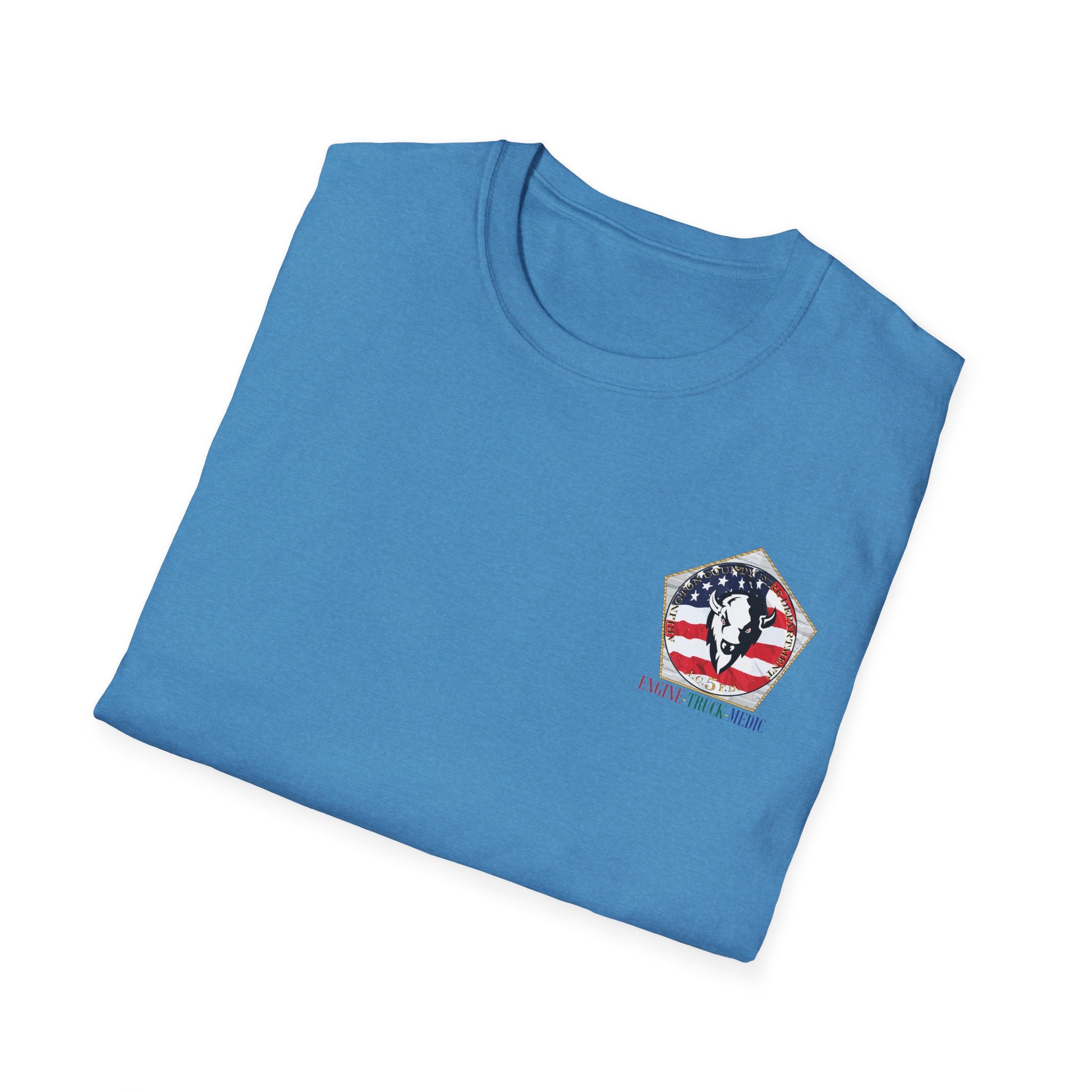 Copy of Station 5 Arlington (version 2) - Gildan Soft Cotton Softstyle T-Shirt