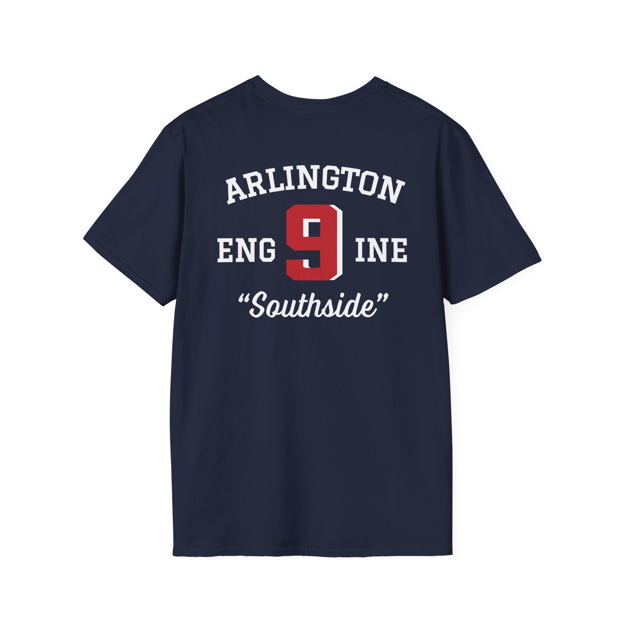 Station 9 Taz Front / FF Engine 9 back - Gildan Soft Cotton Softstyle T-Shirt