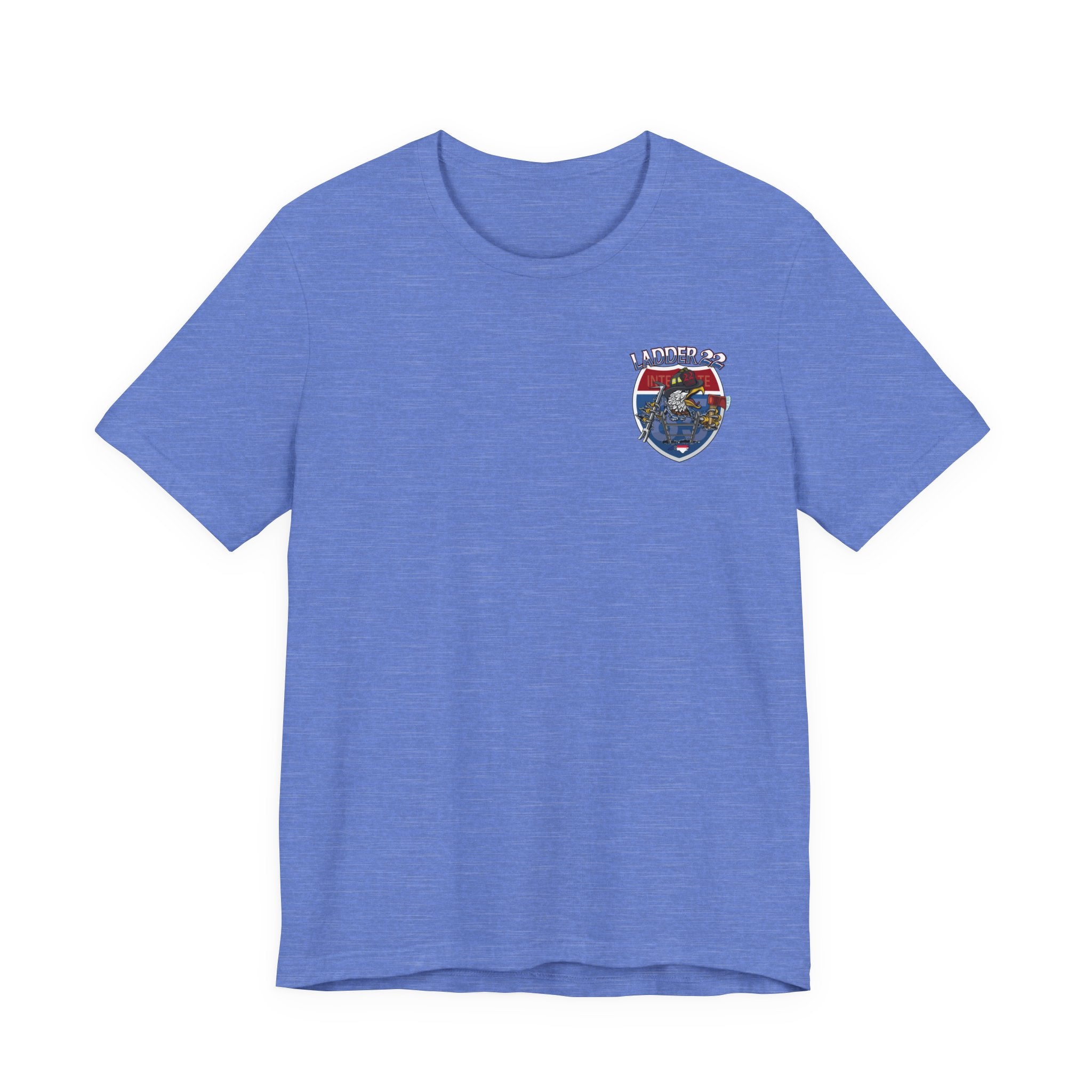 Thomasville Fire NC Ladder 22 (version 2) - Bella+Canvas Soft Unisex Tee