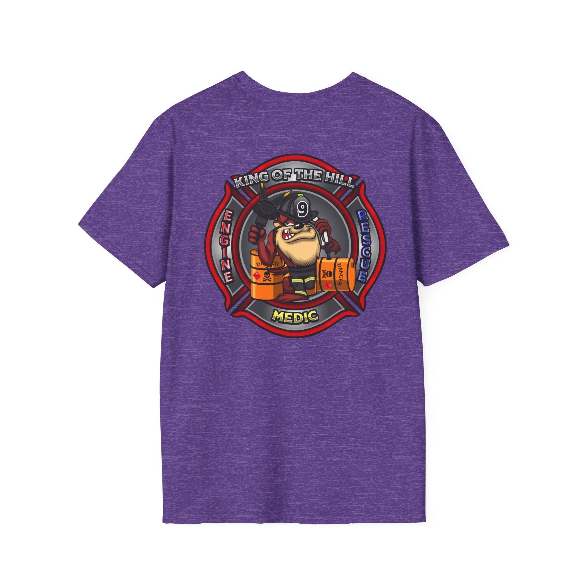 Station 9 Taz Front / Taz back - Gildan Soft Cotton Softstyle T-Shirt