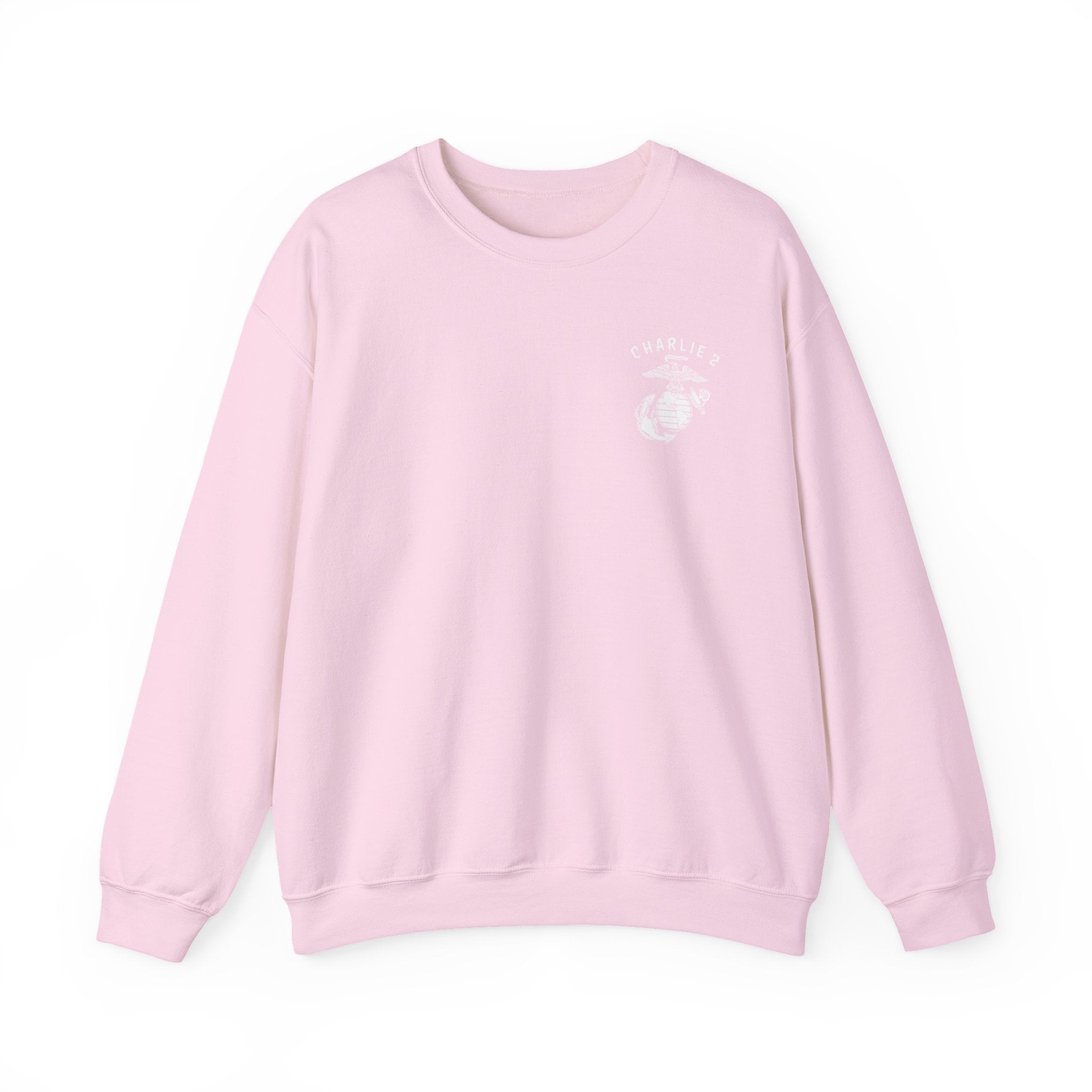 Charlie 2 Ronin (white Logo) - Gildan Unisex Heavy Blend™ Crewneck Sweatshirt