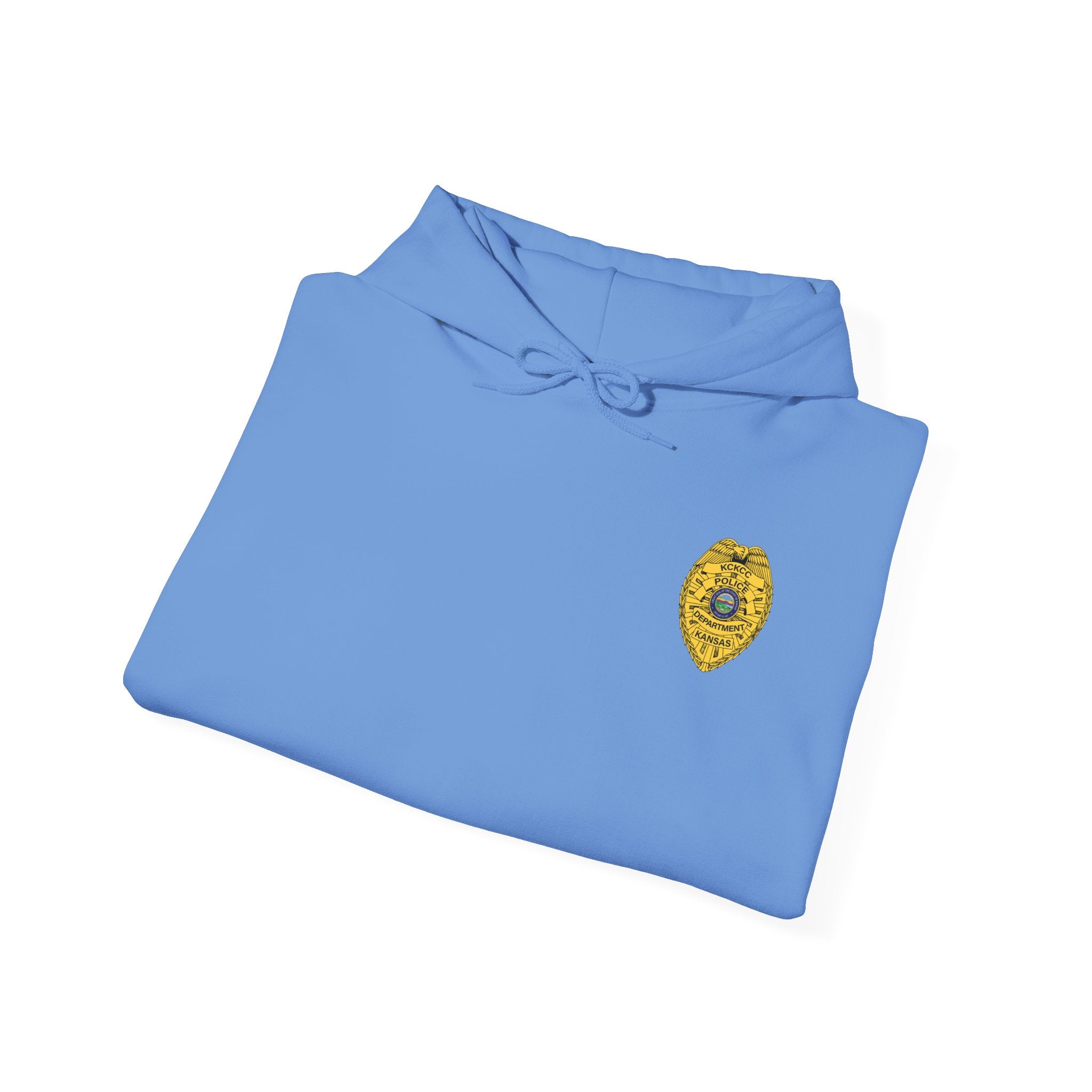 Kansas City College Police Department Badge - Unisex Heavy Blend™ Hooded Sweatshirt
