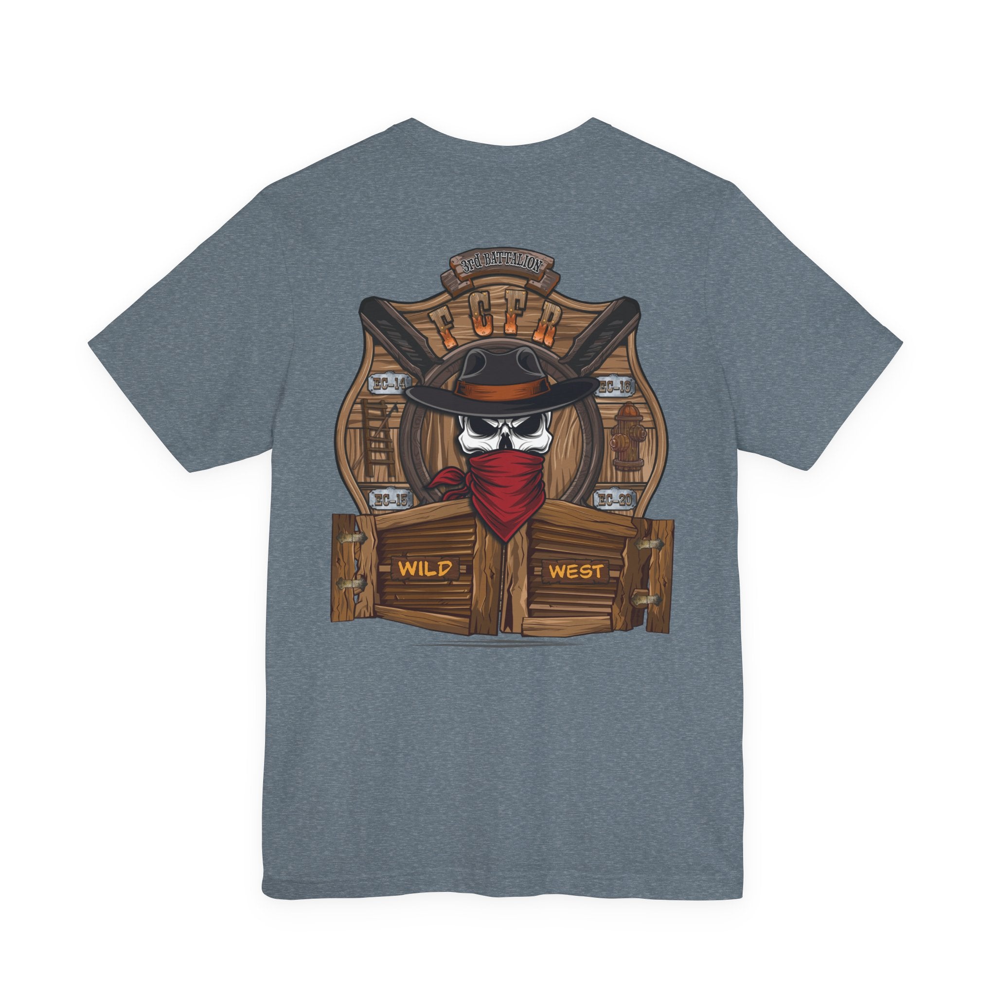 Frederick County VA Fire 3rd Battalion - Bella+Canvas Soft Unisex Tee