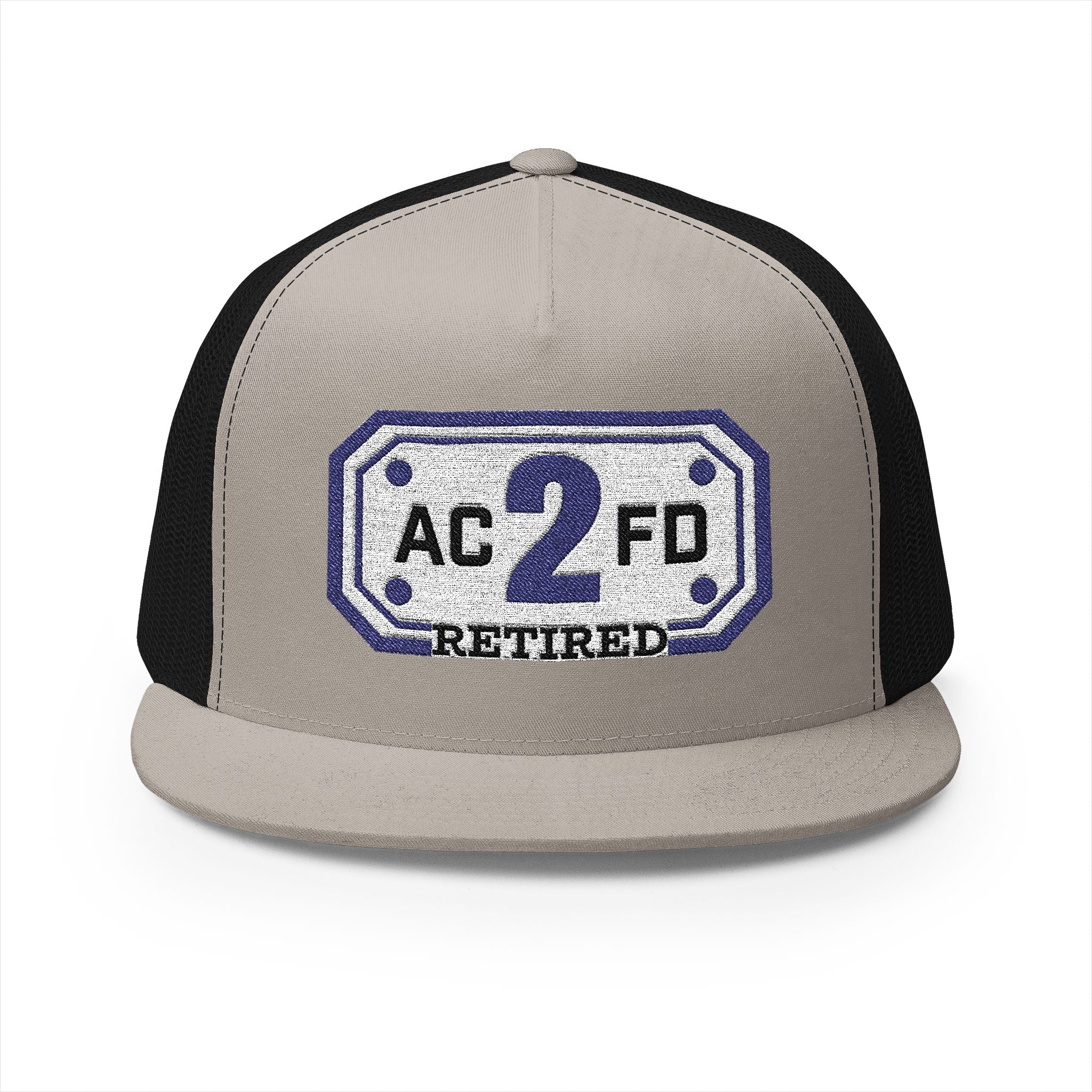 Retired Arlington Rescue 2 - 5 Panel Trucker Cap (Embroidery)
