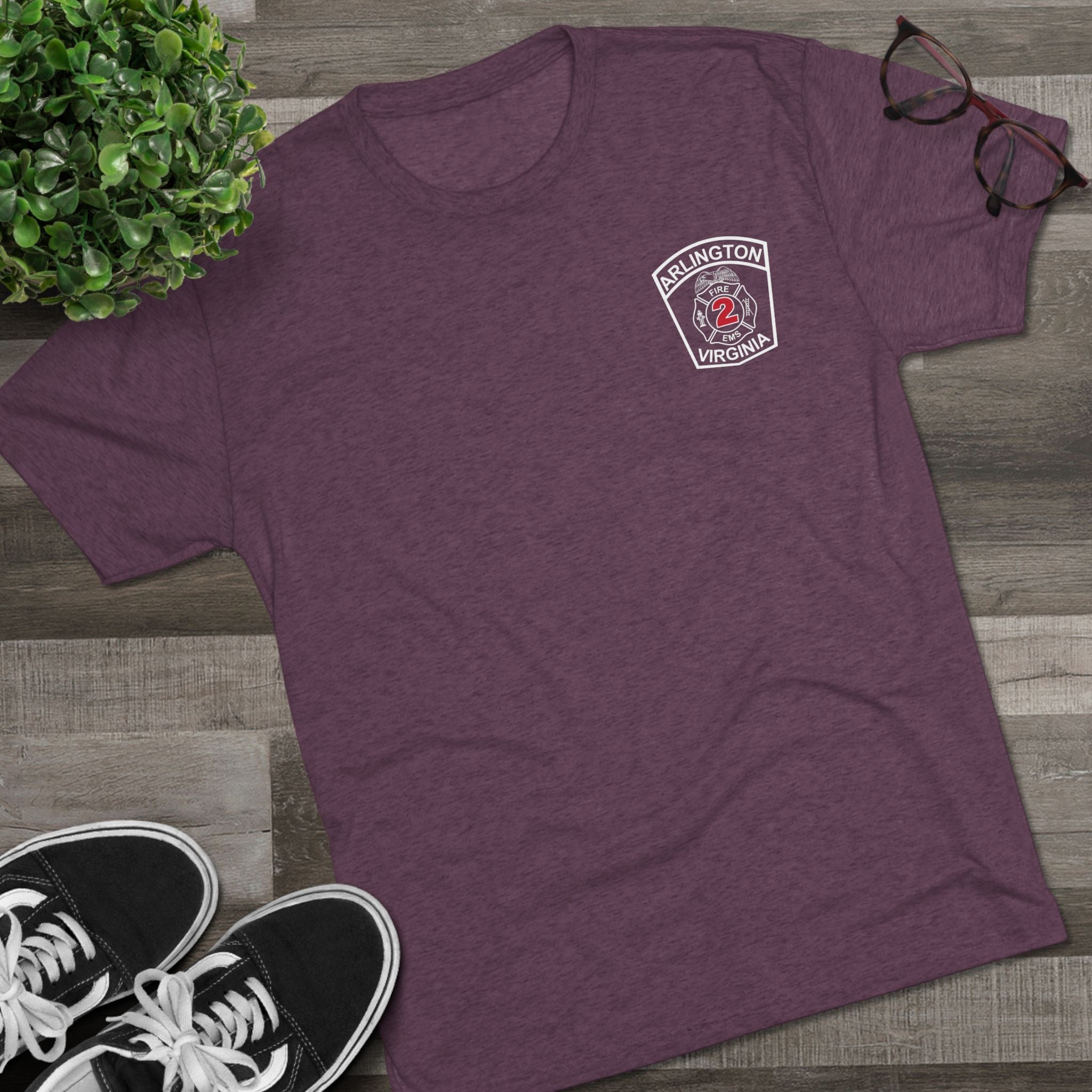 Engine 2 Ballston Stingers - NextLevel Tri-Blend Crew Tee