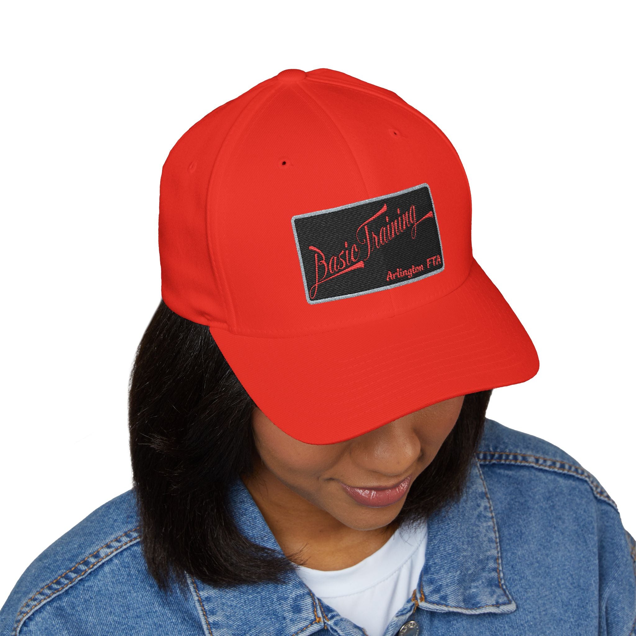 Arlington FTA Basic Training (Fire Training Academy)  - FLEXFIT Closed-Back Structured Cap (Embroidery)