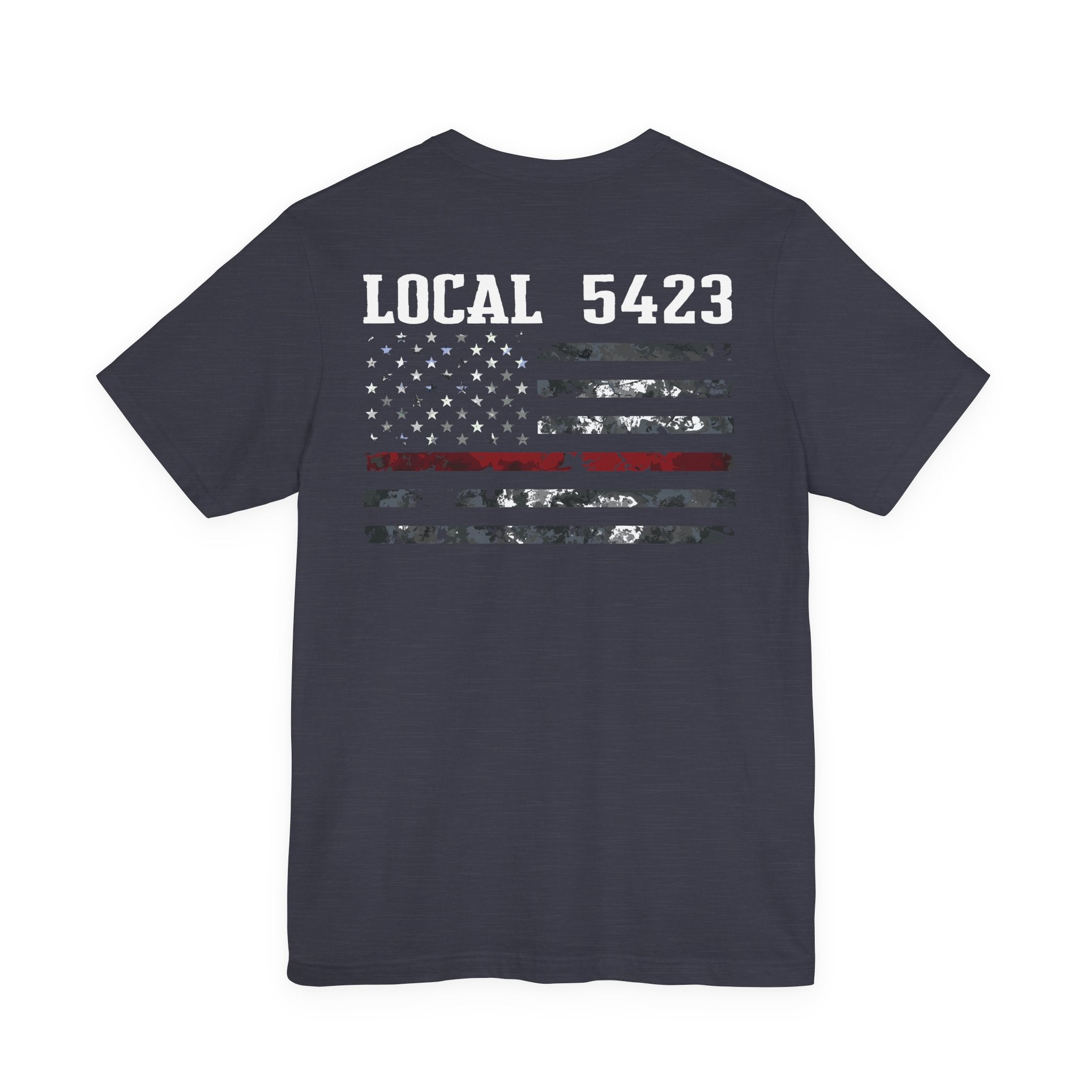 Manheim Township Local 5423 white - Bella+Canvas Soft Unisex Tee