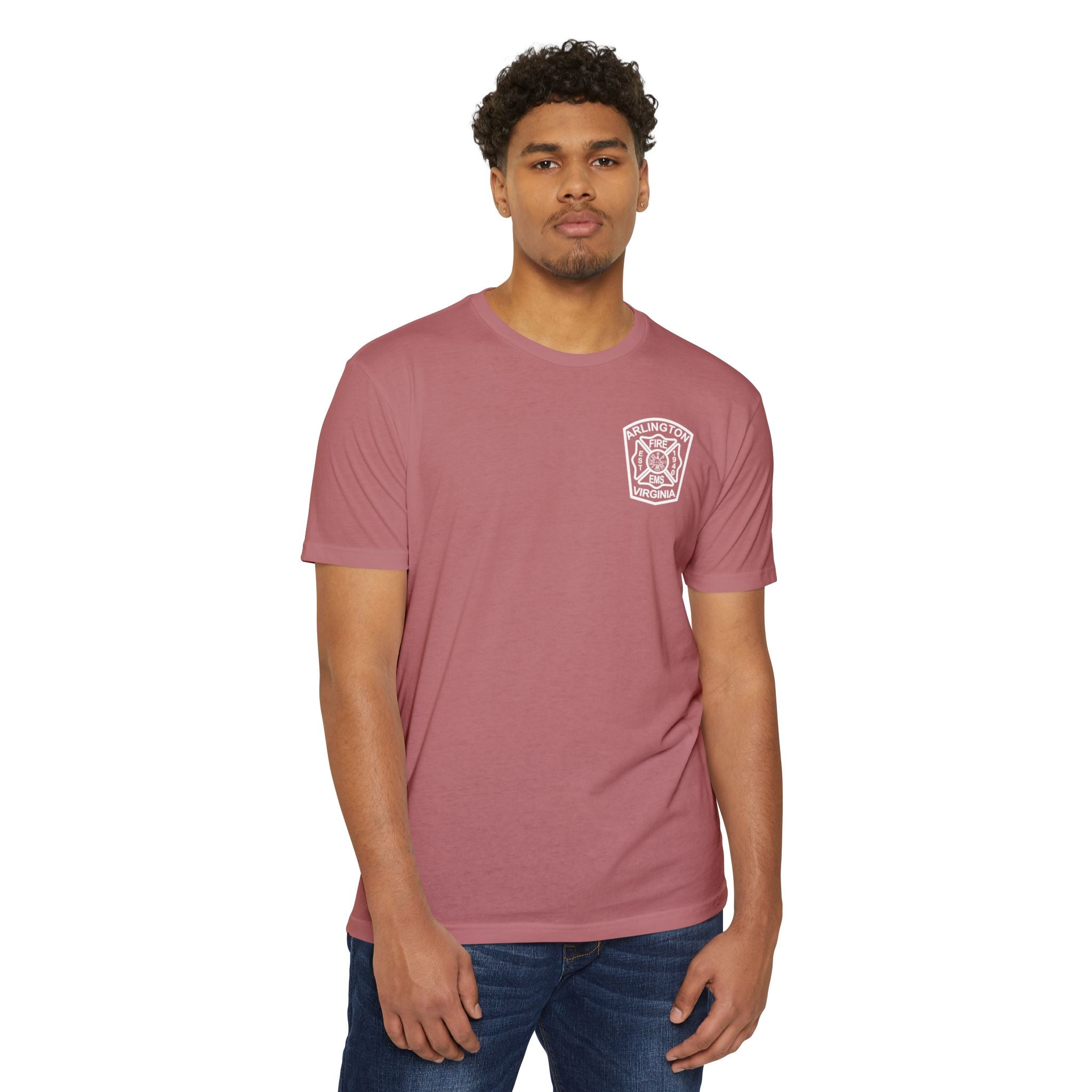 ACFD Firefighter - 60% cotton / 40% polyester Unisex CVC Jersey T-shirt