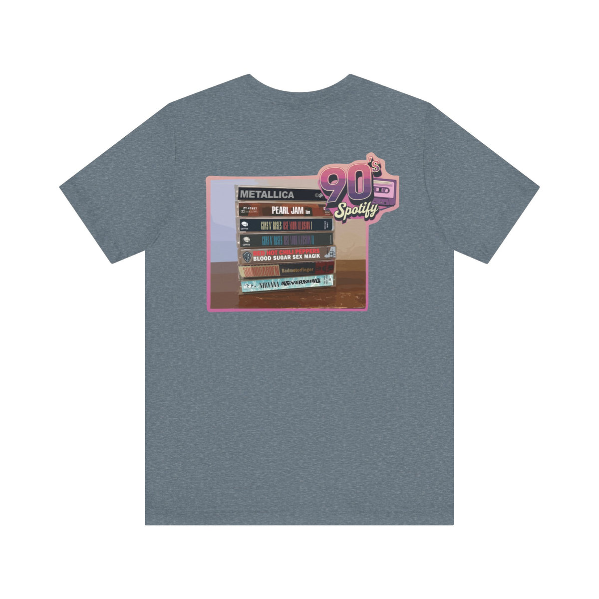 90's Spotify- Bella+Canvas Soft Unisex Tee
