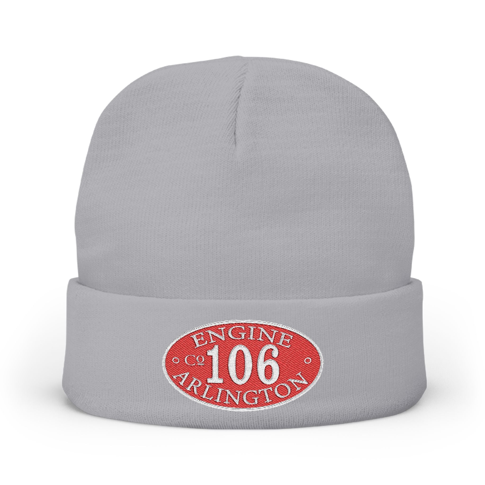 Arlington Engine 6 - Knit Beanie (Embroidery)