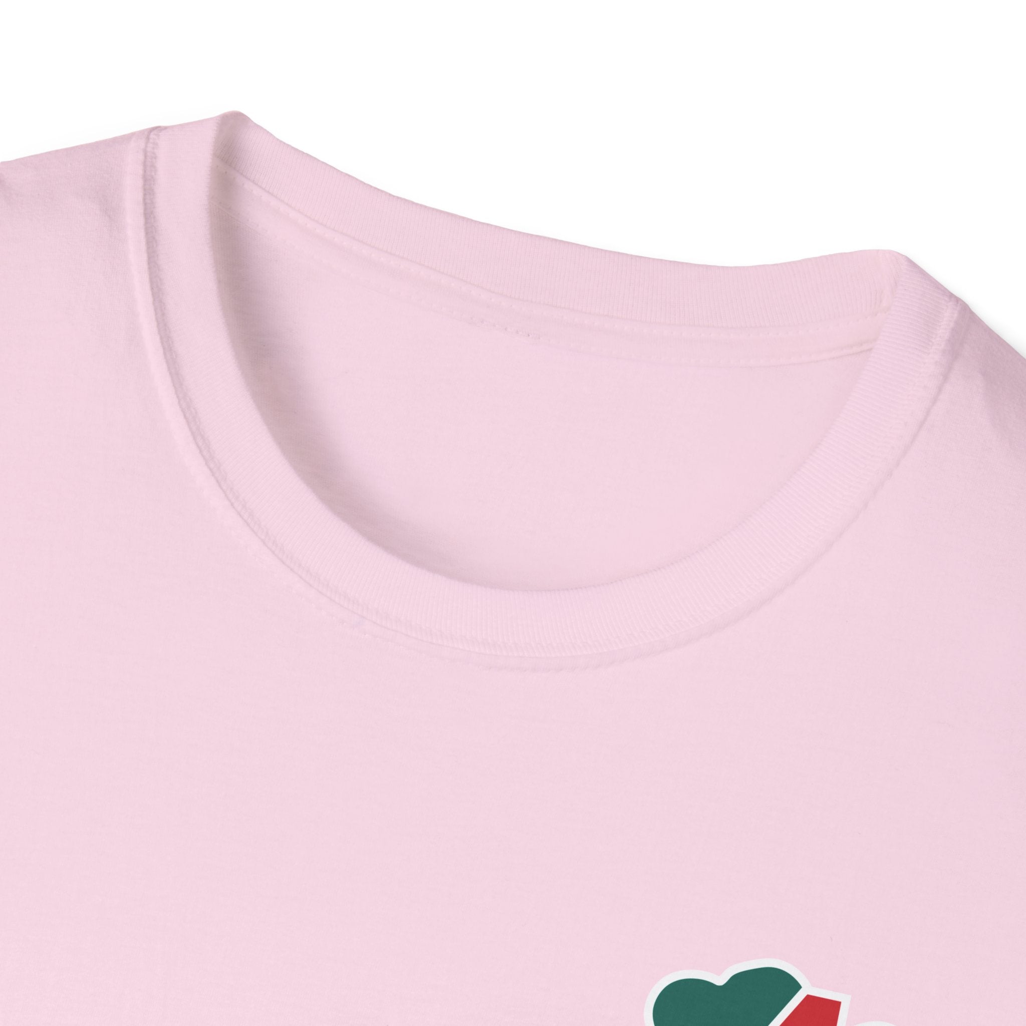 Station 4 Clover front / acfd clover back - Gildan Soft Cotton Softstyle T-Shirt