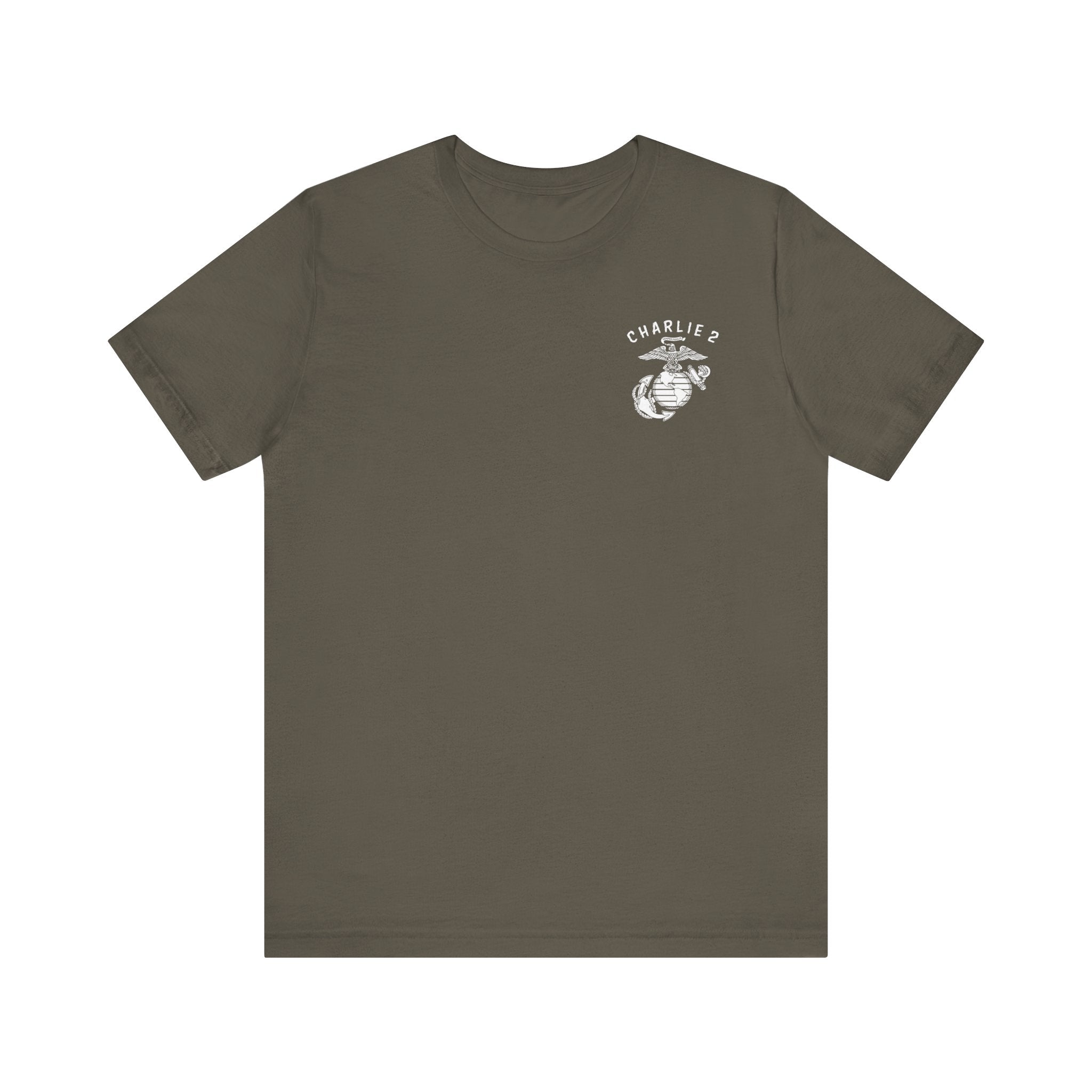 Charlie 2 Ronin (white logo) - Bella Canva soft cotton bled.