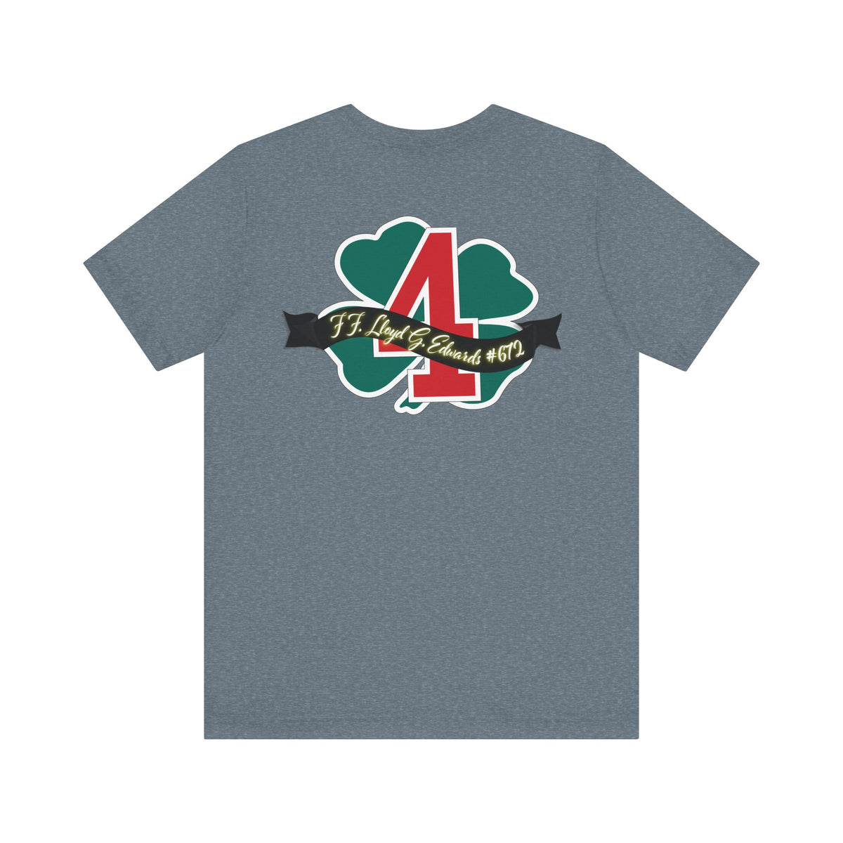 Clover Lloyd Edwards Memorial Shirt  - Unisex Jersey Short Sleeve Tee