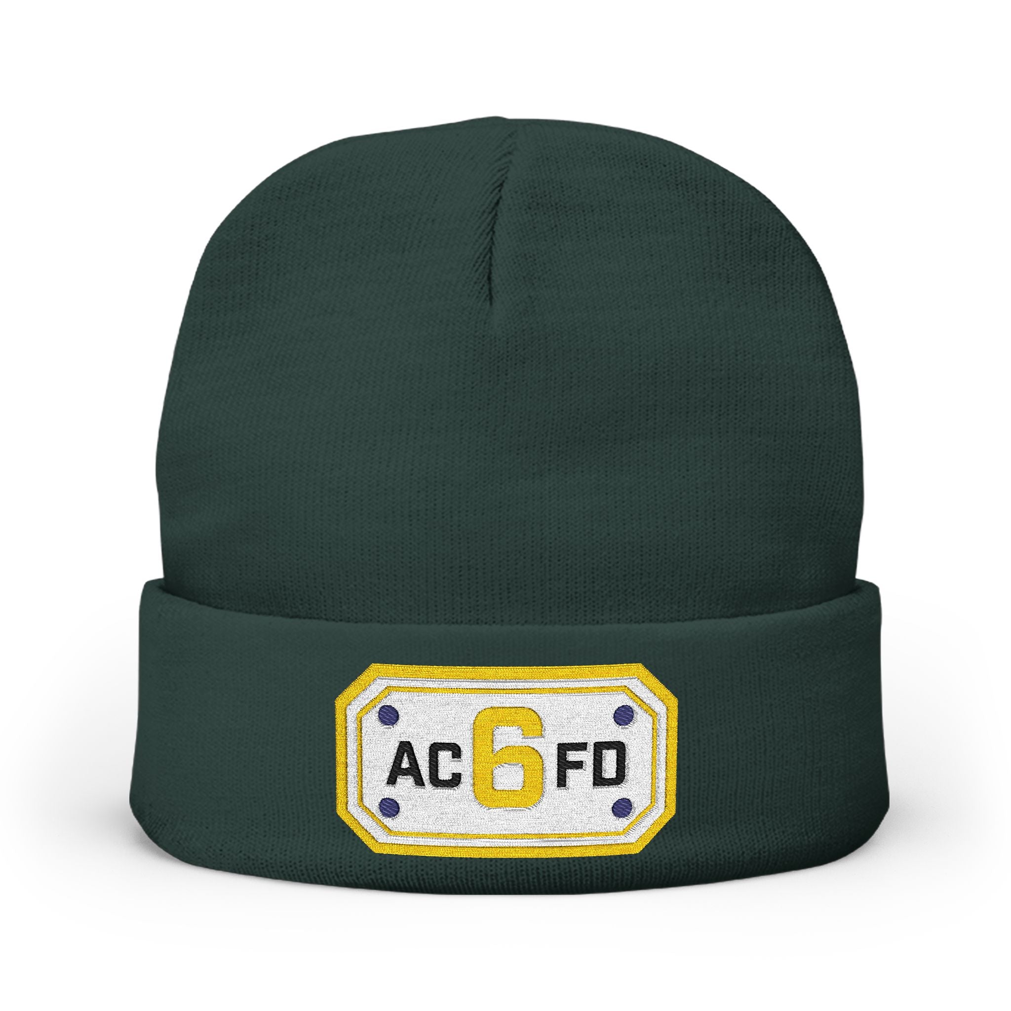 Arlington Medic 6 - Knit Beanie (Embroidery)
