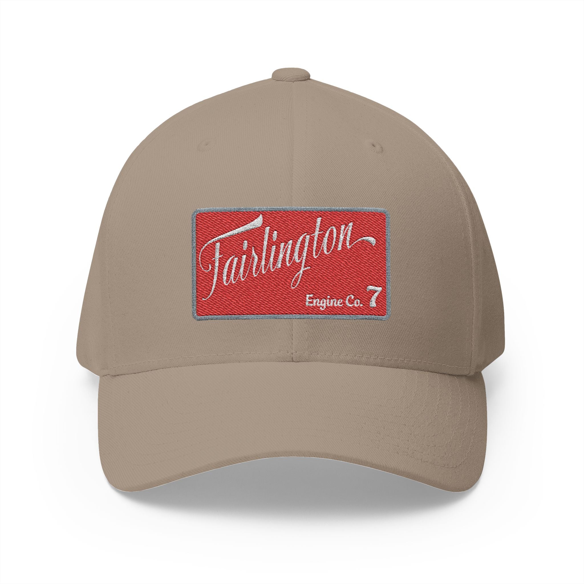 Arlington Fairlington Engine 7 - FLEXFIT Closed-Back Structured Cap (Embroidery)