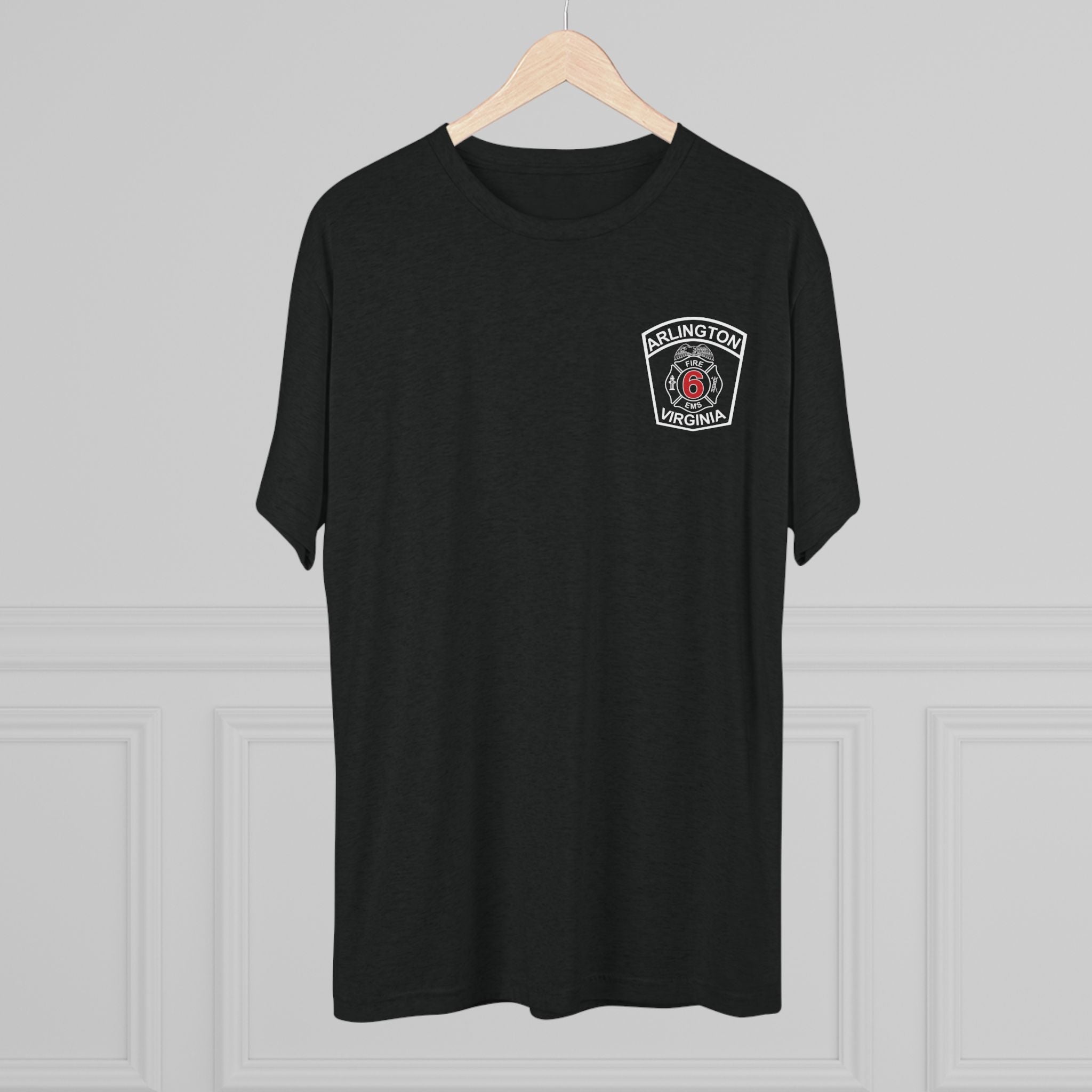 Engine 6 Arlington - NextLevel Tri-Blend Crew Tee
