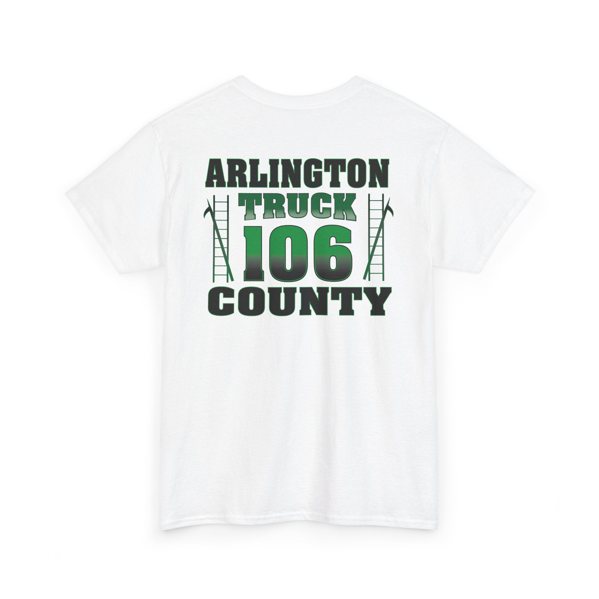 Station 6 Truck Arlington - Heavy Cotton Unisex Tee