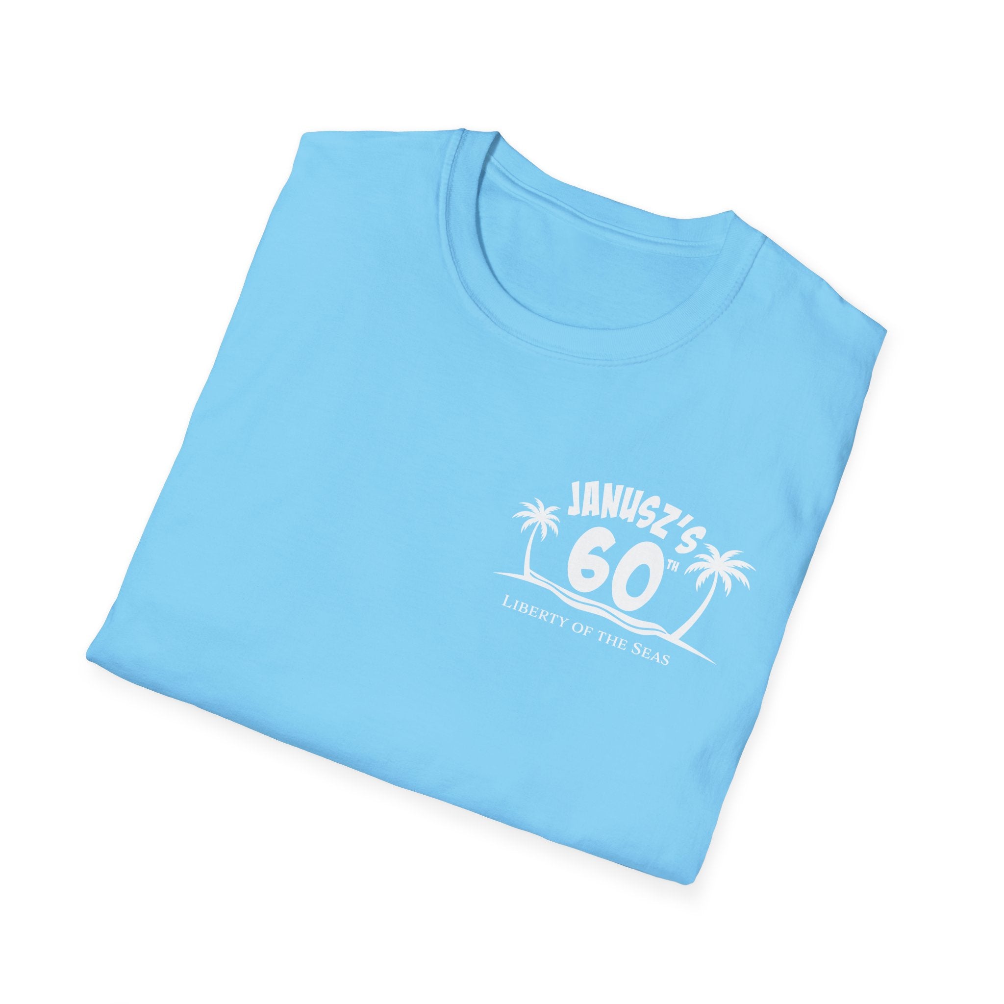 Renee Family Cruise white - Unisex Softstyle Cotton T-Shirt