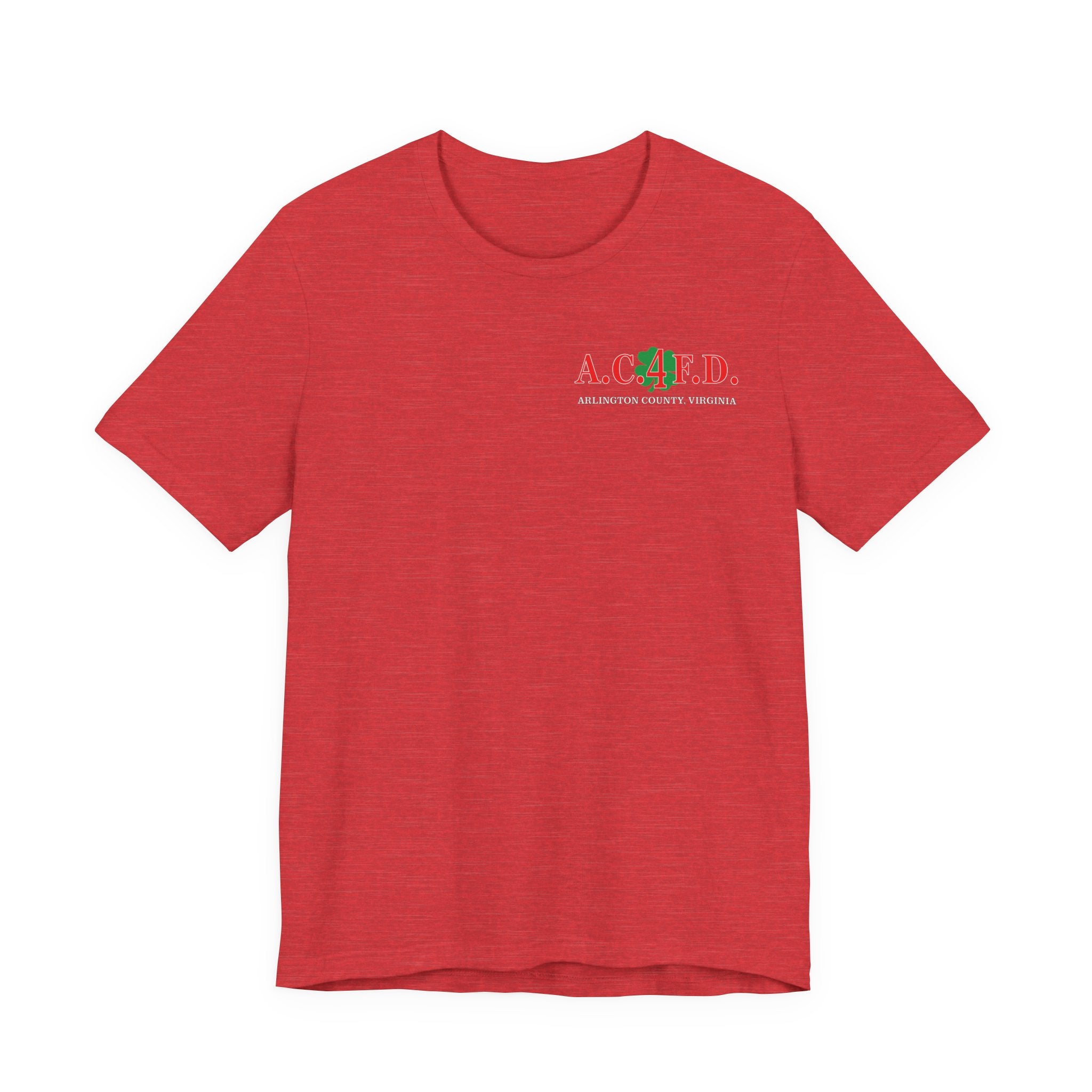 Station 4 Clover Back - Bella+Canvas Soft Unisex Tee