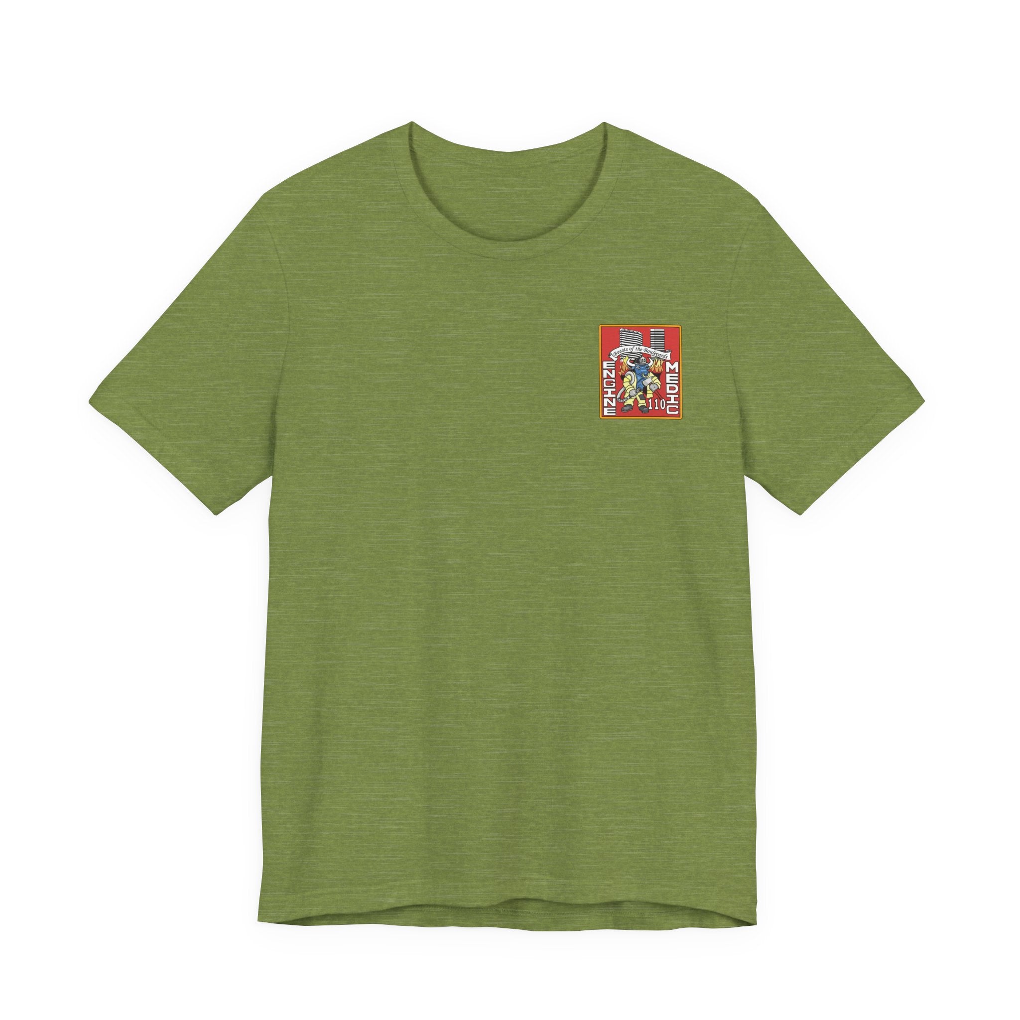 Station 10 Beast Front and Back - Bella+Canvas Soft Unisex Tee