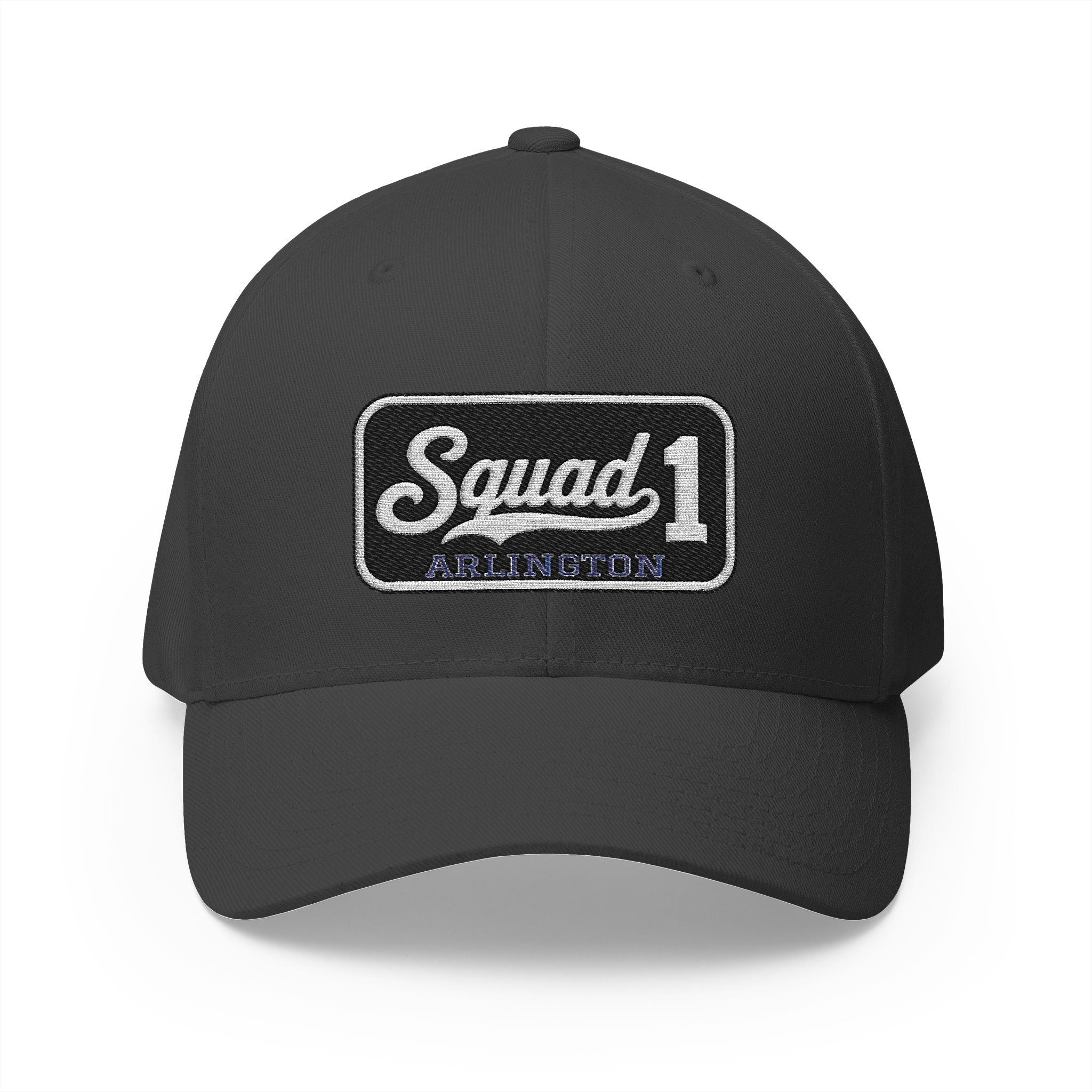 Arlington Squad 1 - FLEXFIT Closed-Back Structured Cap (Embroidery)