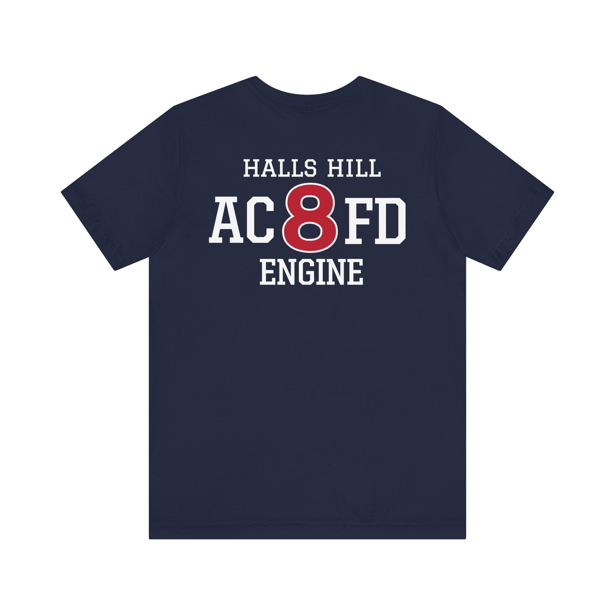 Engine 8 Halls Hill - Bella+Canvas Soft Unisex Tee