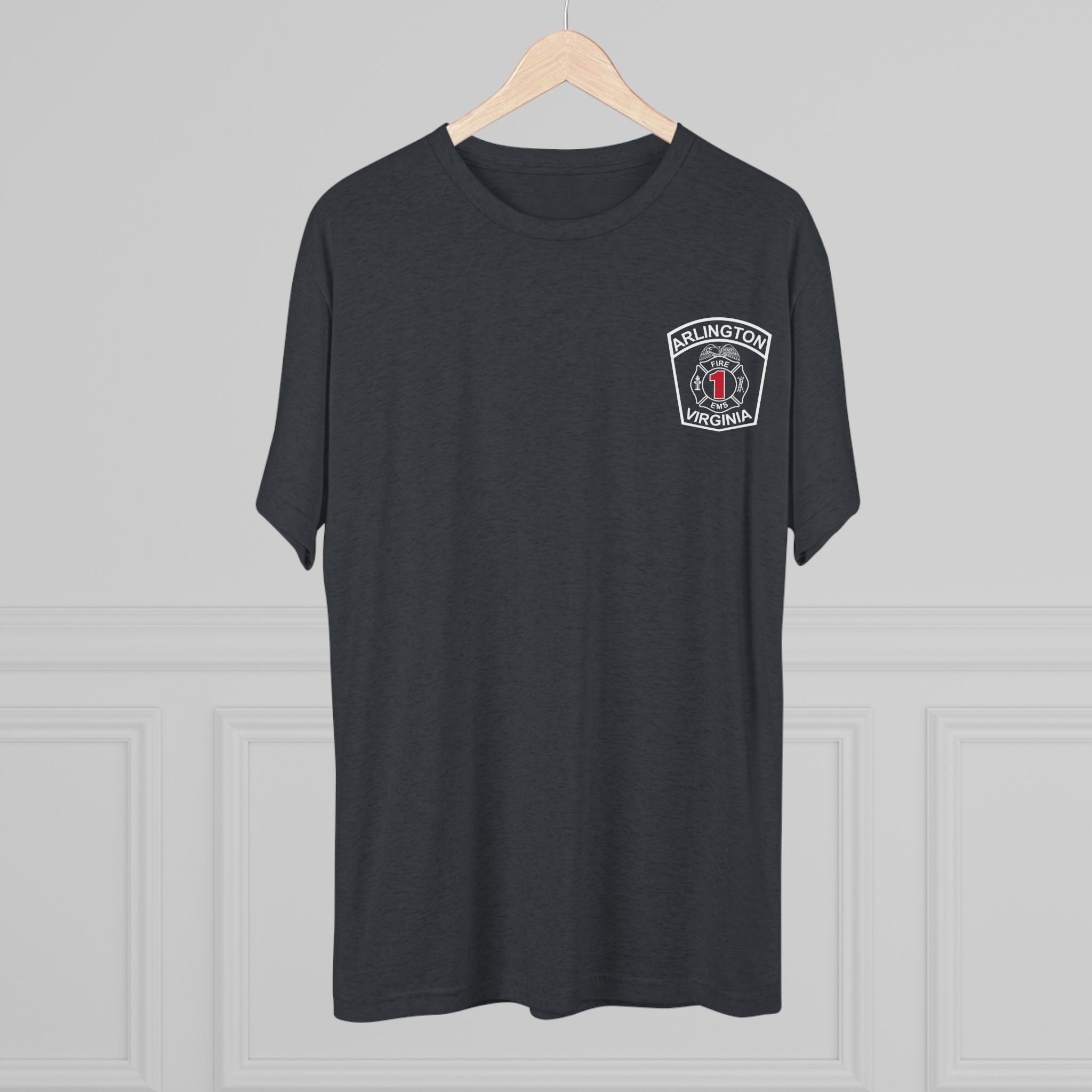 Arlington Engine 1 - NextLevel Tri-Blend Crew Tee