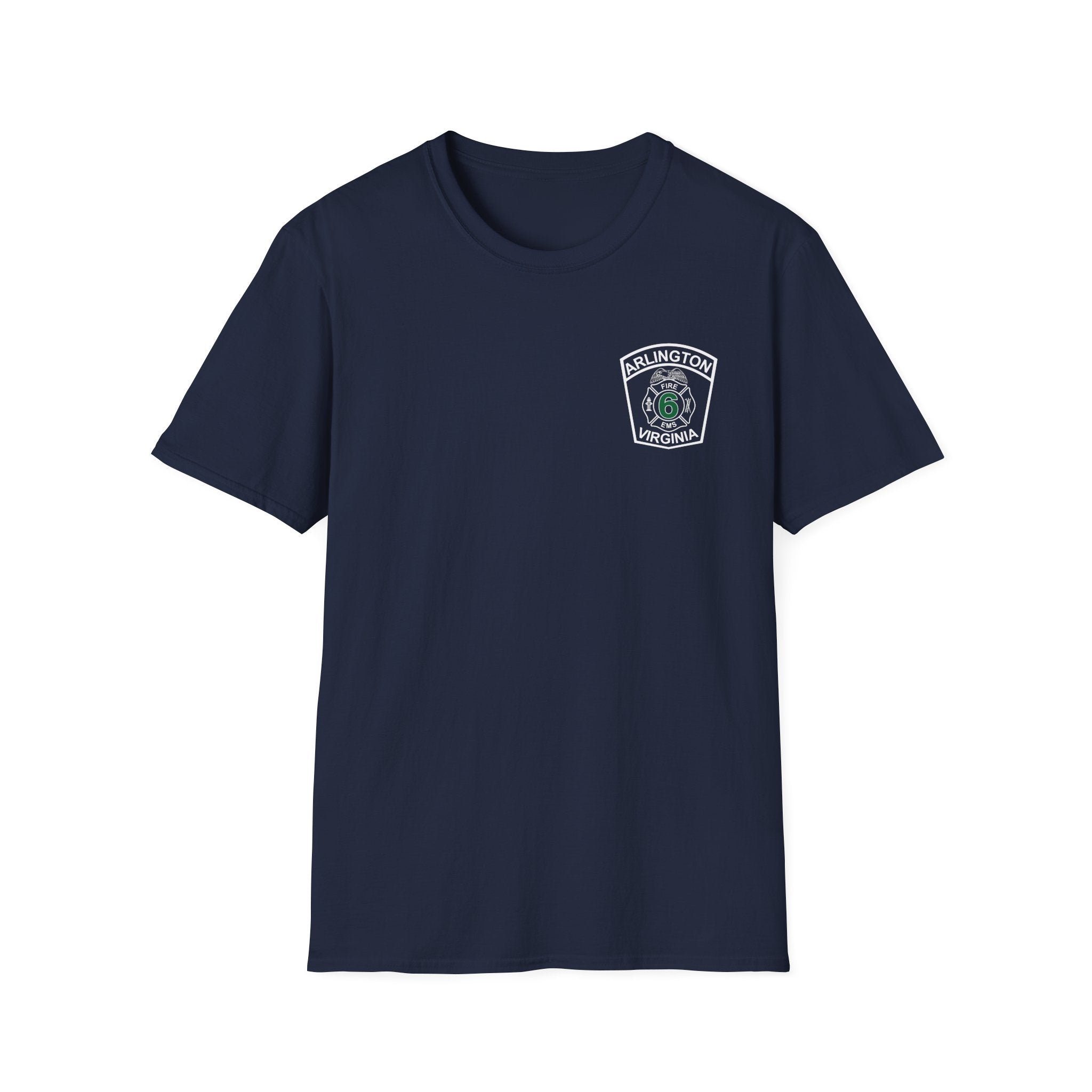 Truck 6 Falls Church - Gildan Soft Cotton Softstyle T-Shirt