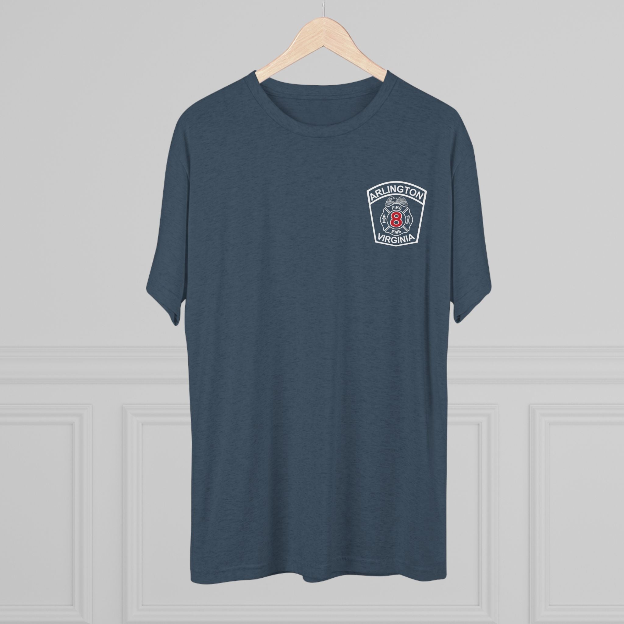 Engine 8 Arlington - NextLevel Tri-Blend Crew Tee
