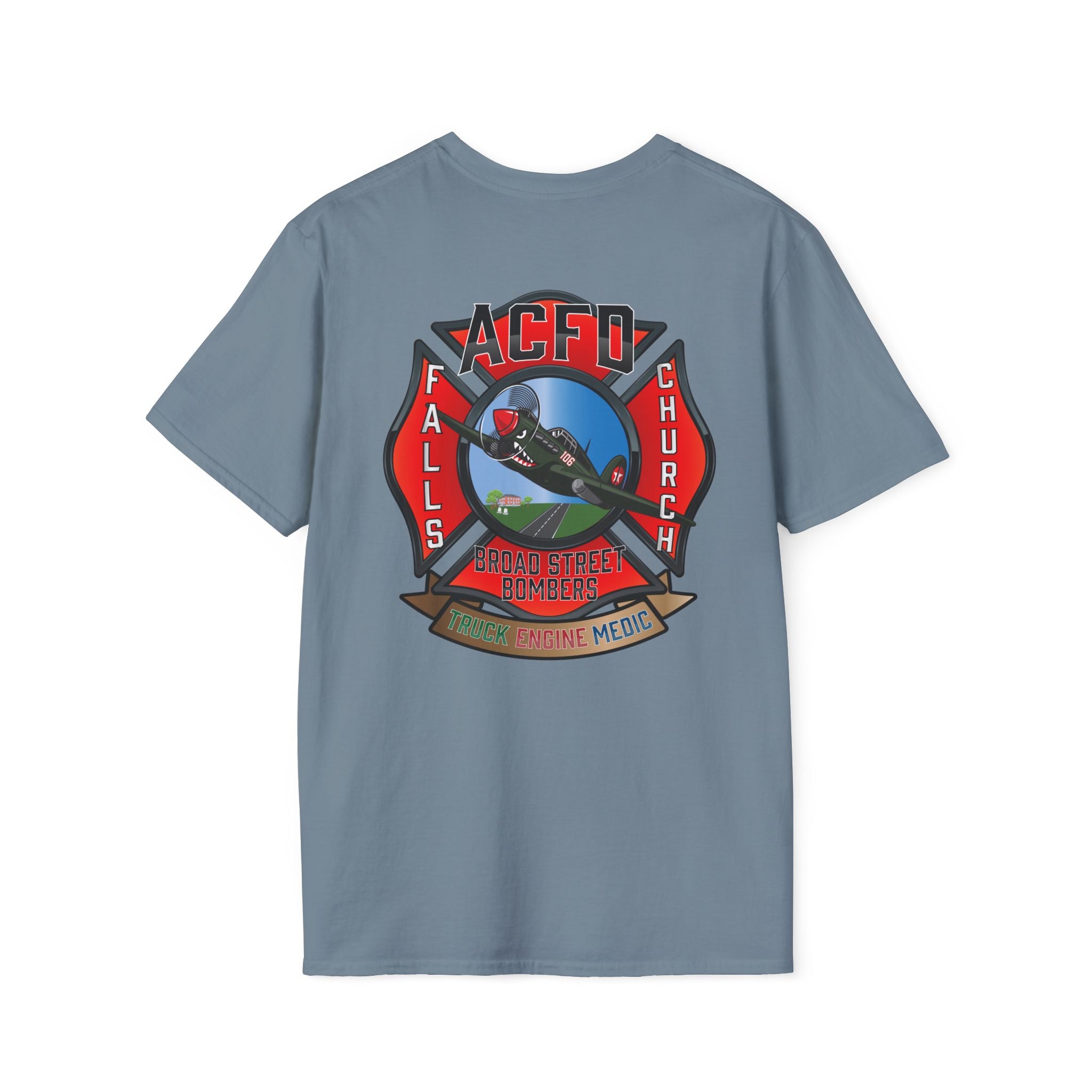 Station 6 broad street bombers - Unisex Softstyle T-Shirt Gildan