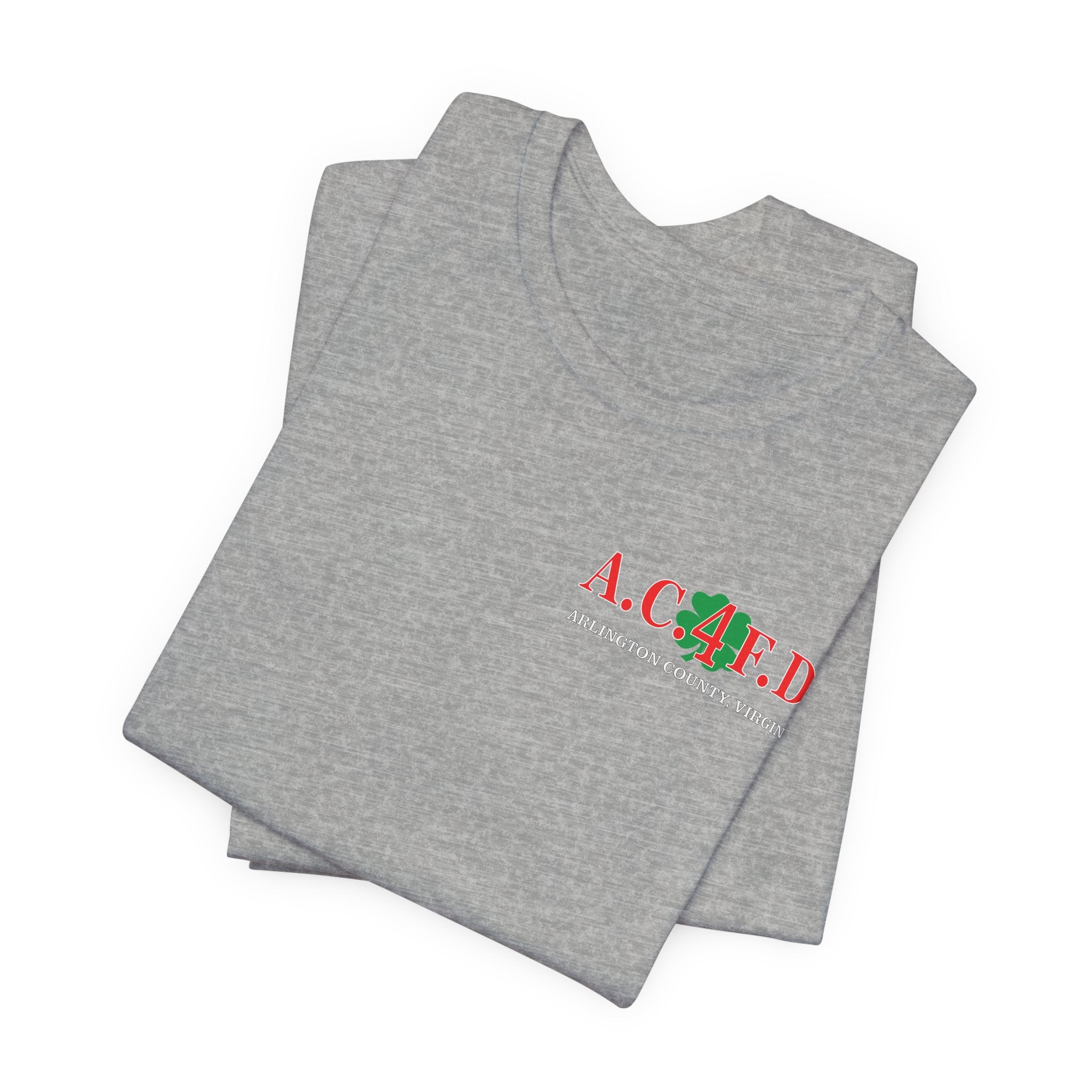 Station 4 Clover Back - Bella+Canvas Soft Unisex Tee