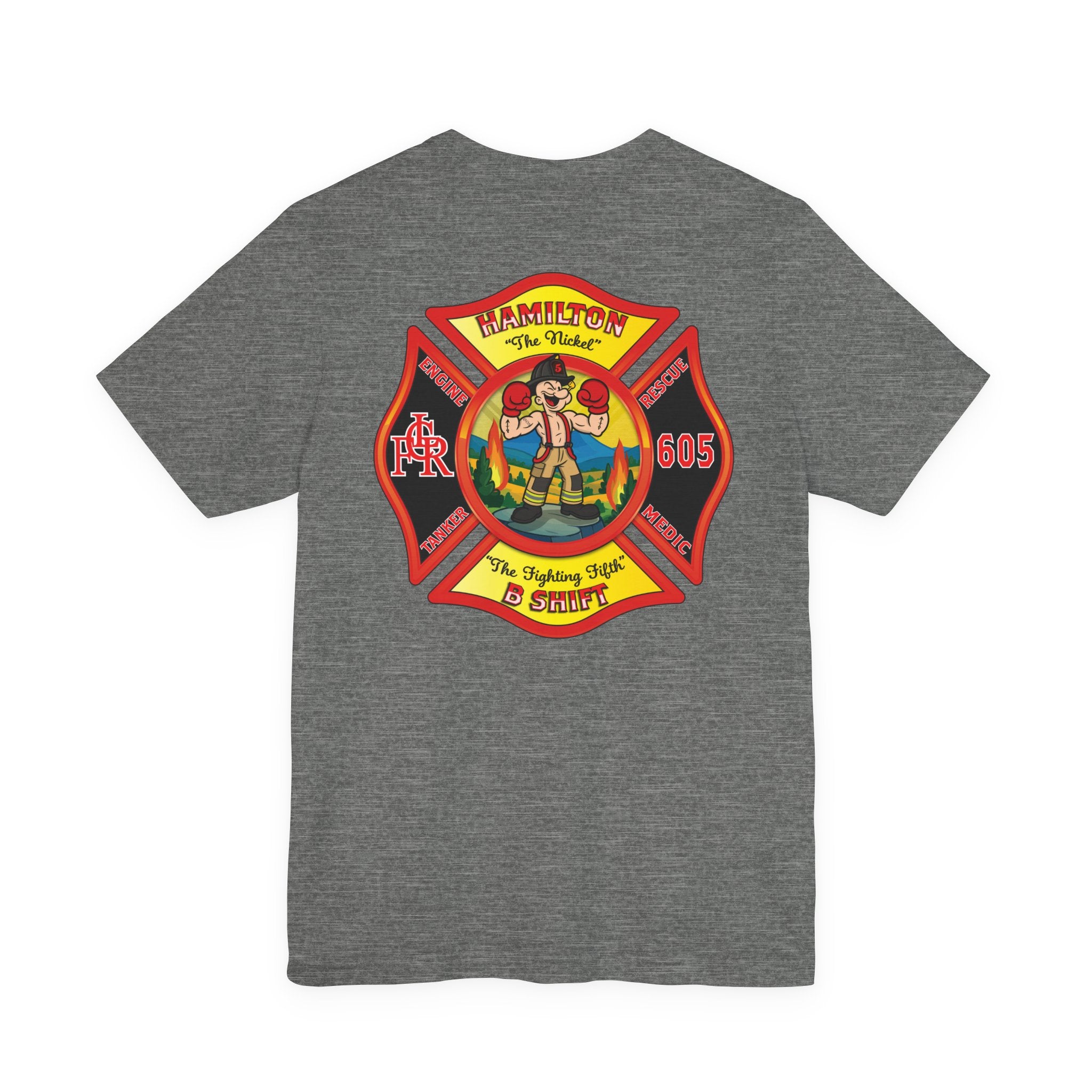 LCFR Hamilton Station 5 version 4 - Bella+Canvas Soft Unisex Tee