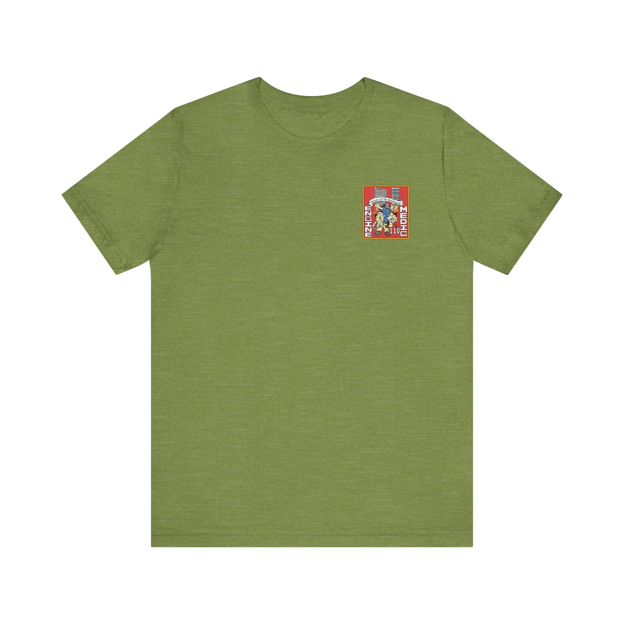 Station 10 Beast Front and Back - Bella+Canvas Soft Unisex Tee