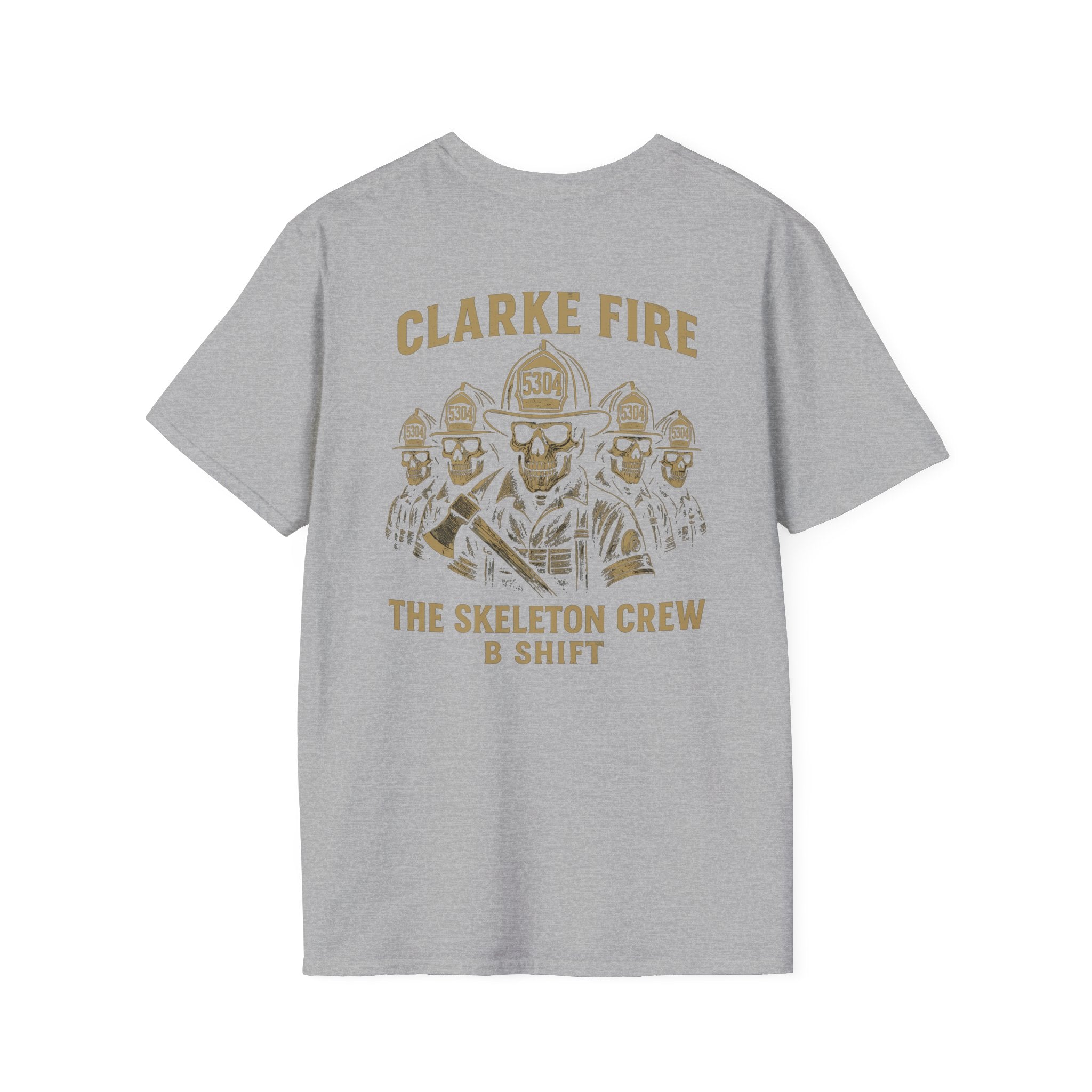 Clarke County B Shift version 2 (Portion of Proceeds go to Local 5304) - Gildan Soft Cotton Softstyle T-Shirt